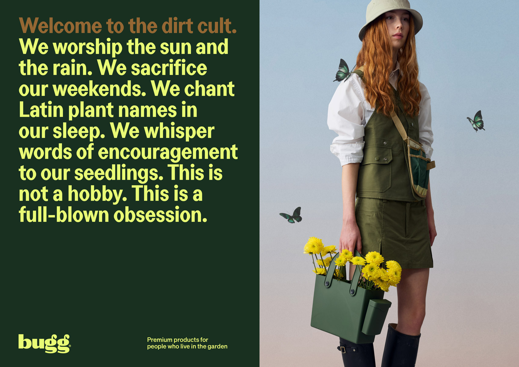 Bugg branding logo typography art direction by Seachange 