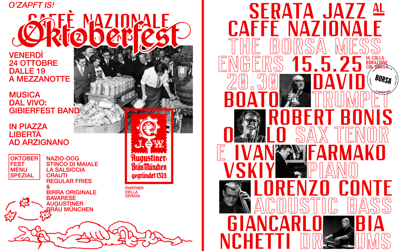 CaffeNazionale Studio Mut branding identity logo wordmark BPO review event graphics1