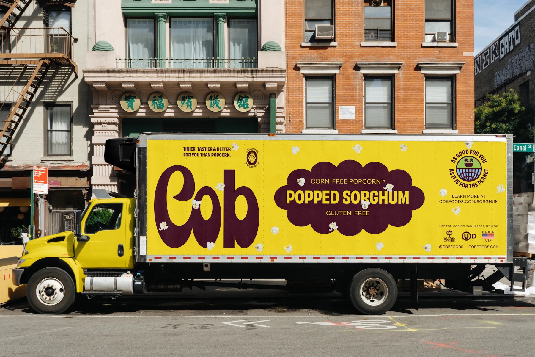 Cob branding, packaging, typography and logo by Saint Urbain