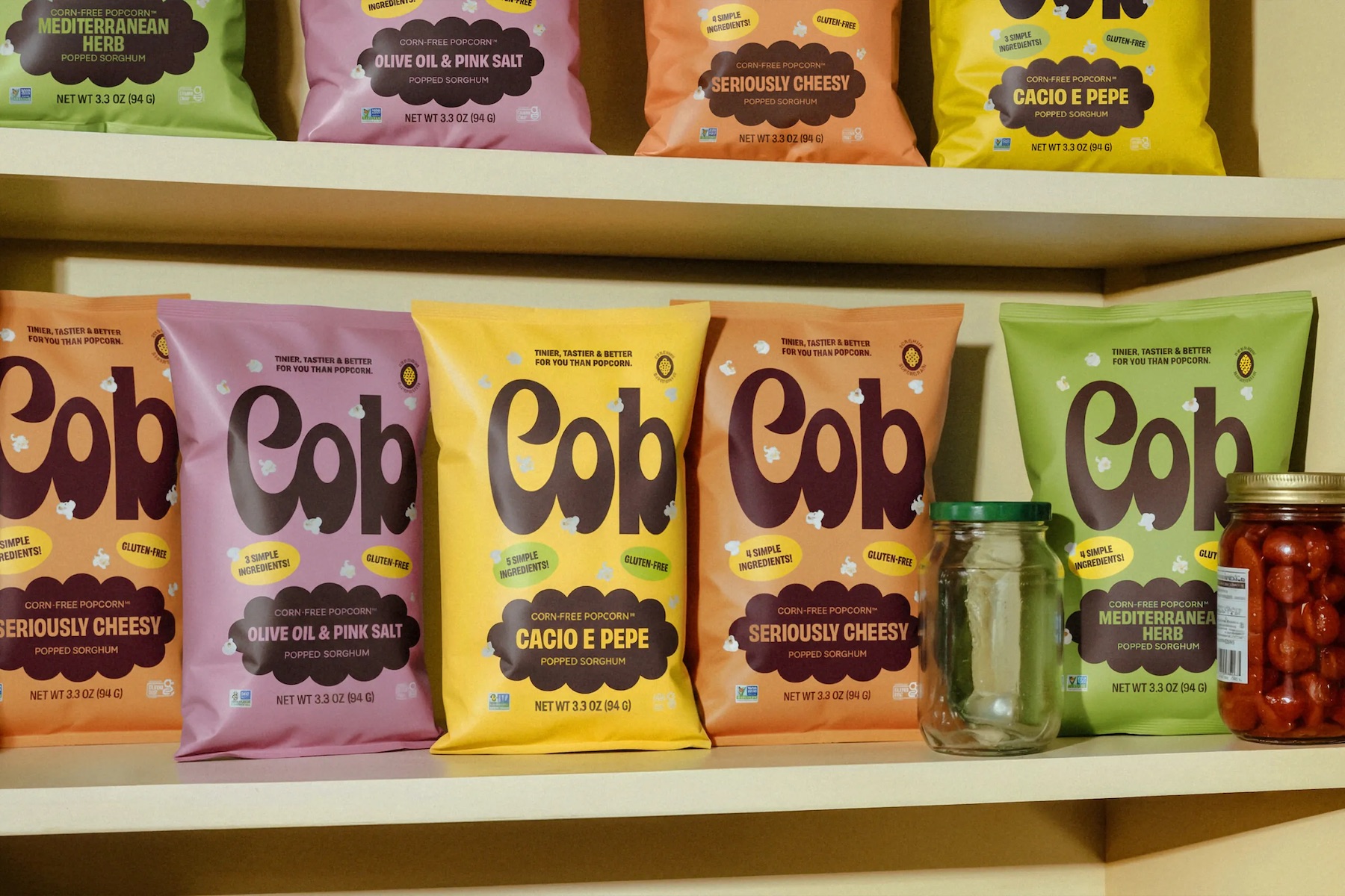 Cob branding, packaging, typography and logo by Saint Urbain