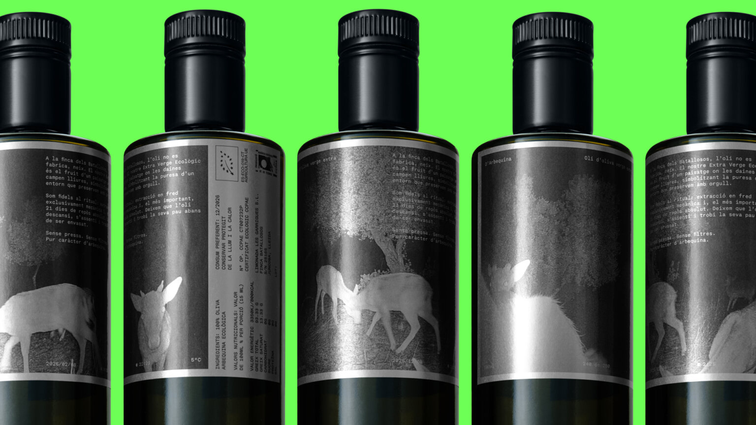 DArbequina_SMLXL branding identity logo wordmark packaging bpo review bottle label