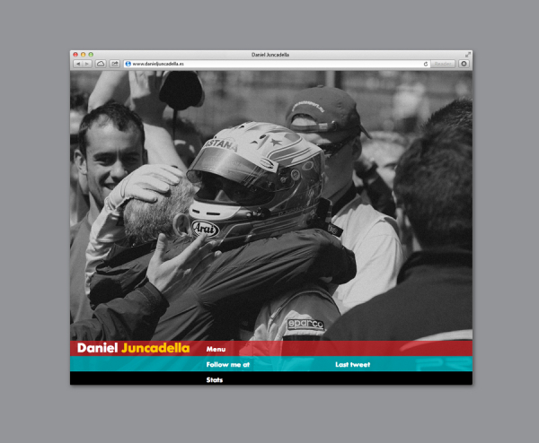 New Brand Identity for Daniel Juncadella by Mucho BP&O