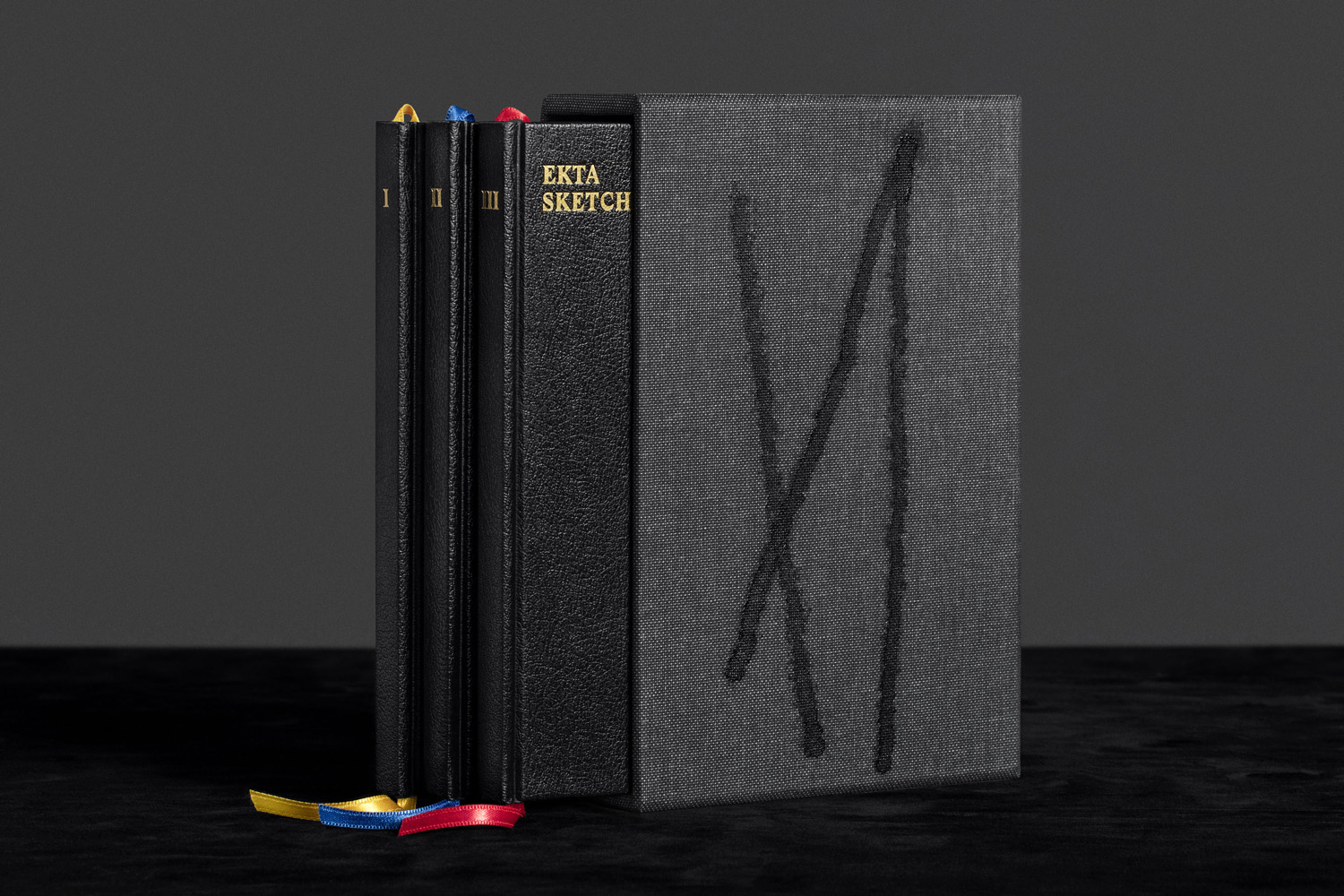 Ekta Sketchbooks Vol. I–III by Lundgren+Lindqvist, Sweden