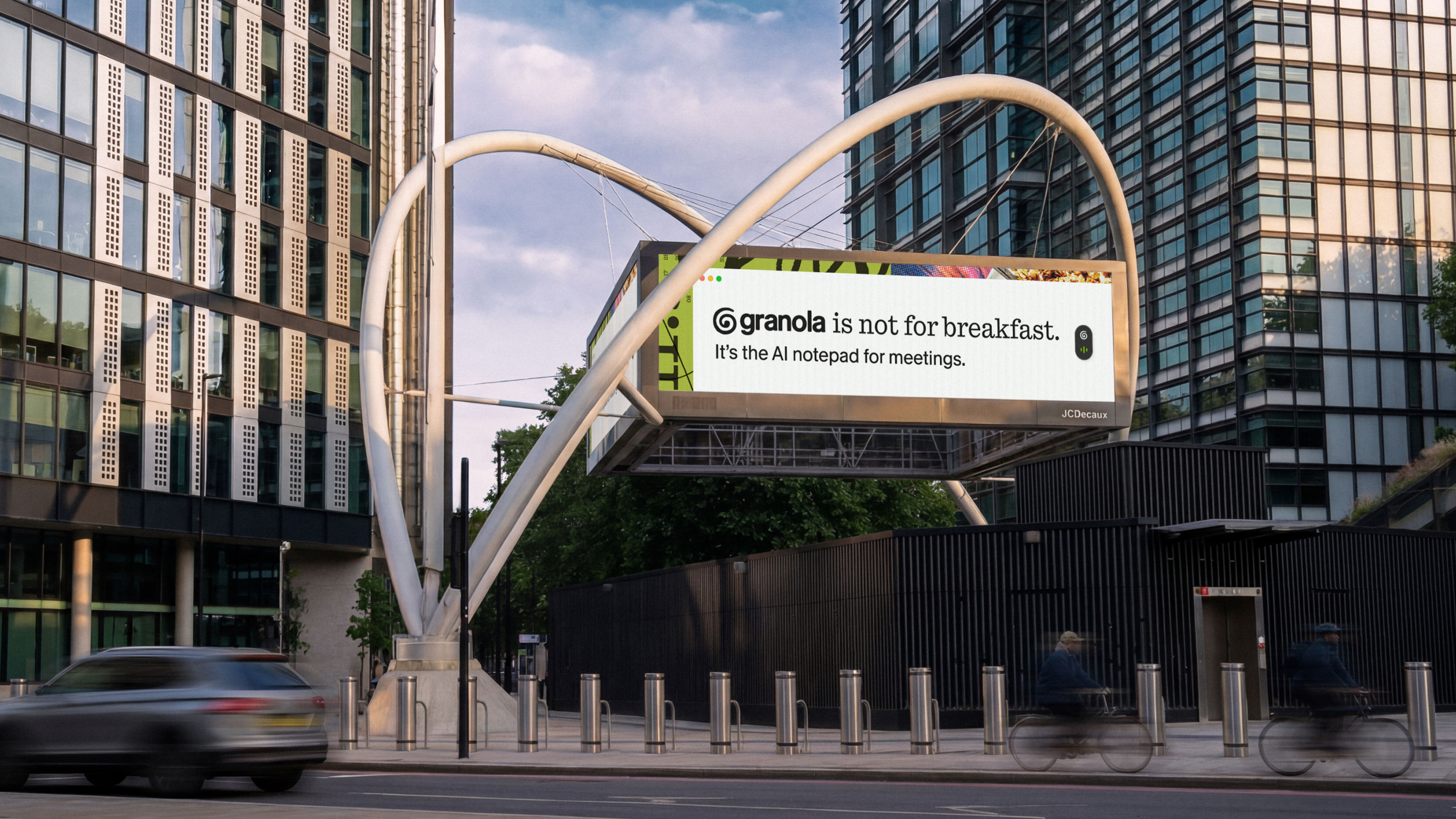 Granola Ragged Edge branding identity design BPO review billboard