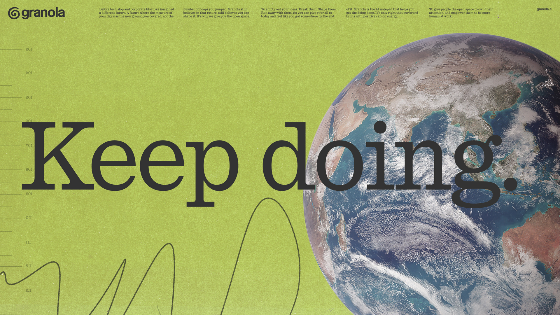 Granola Ragged Edge branding identity design BPO review copy