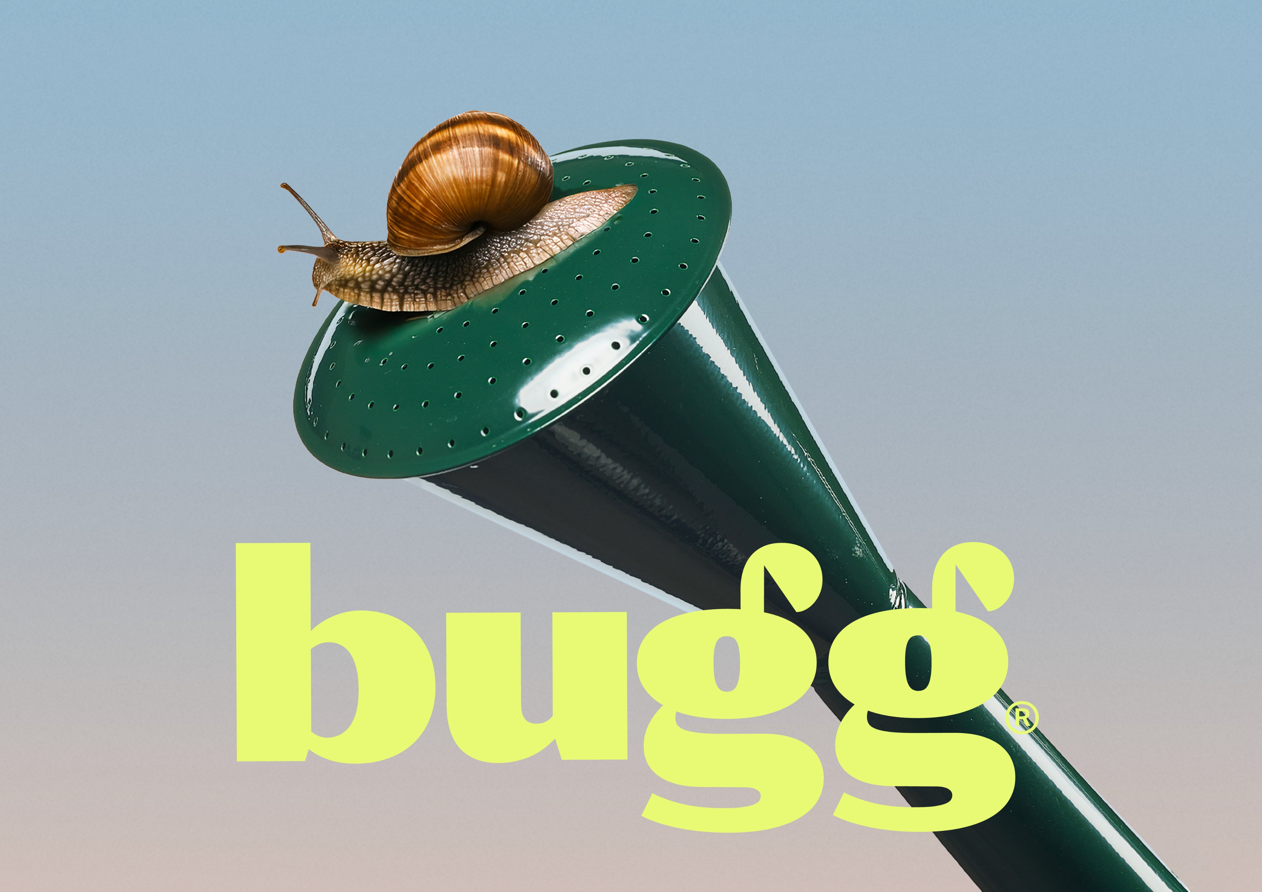 Bugg branding logo typography art direction by Seachange 