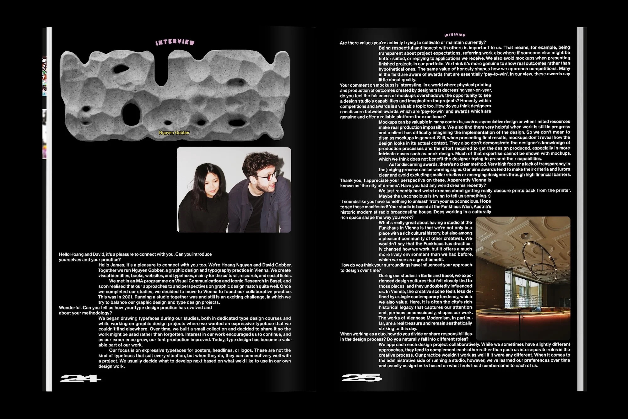 INTL 2025 identity website design typography by Warriors Studio and NAM 