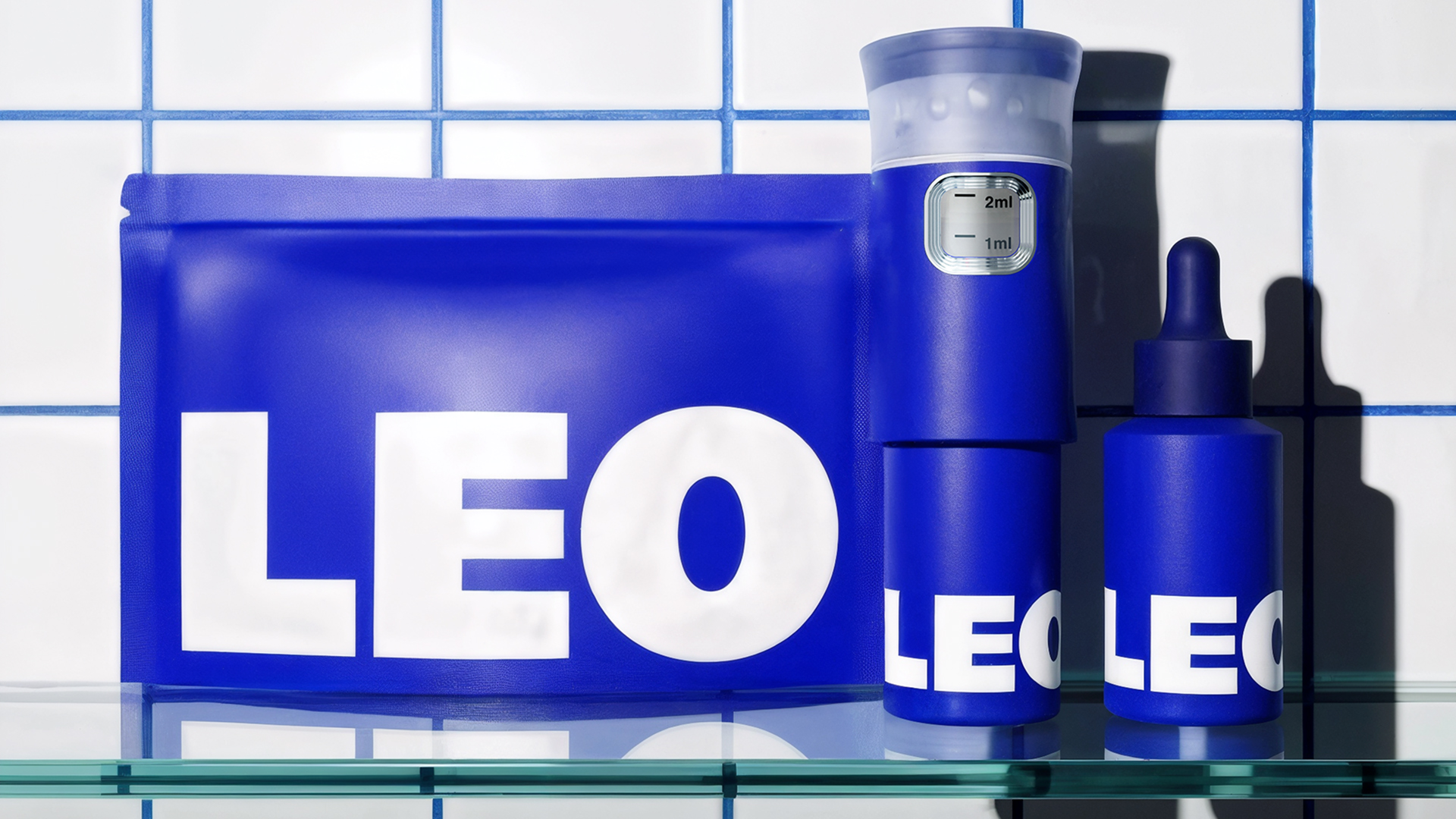 Branding and packaging for men's haircare brand Leo designed by Creative Spark Manchester