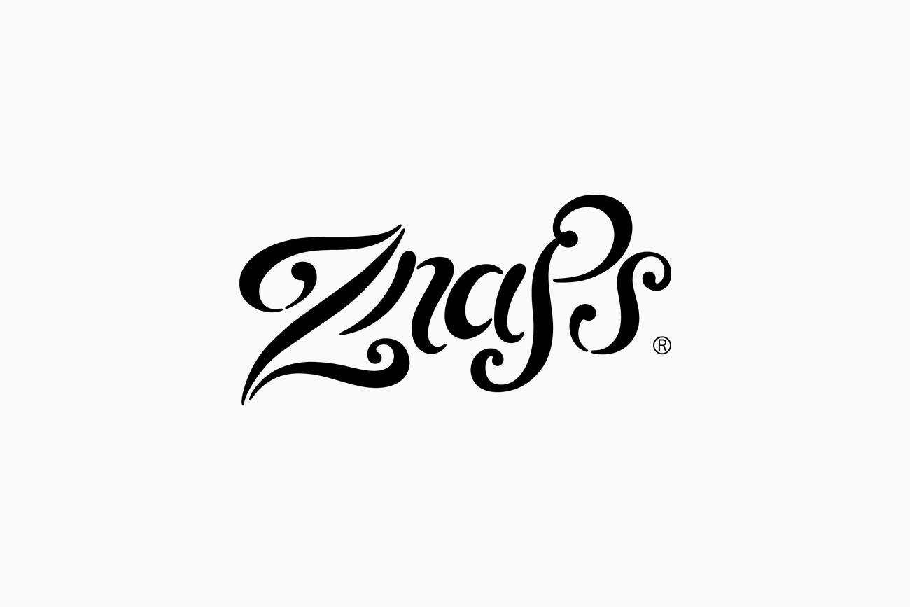 Creative Logotype Gallery & Inspiration: Znaps by Amore, Sweden