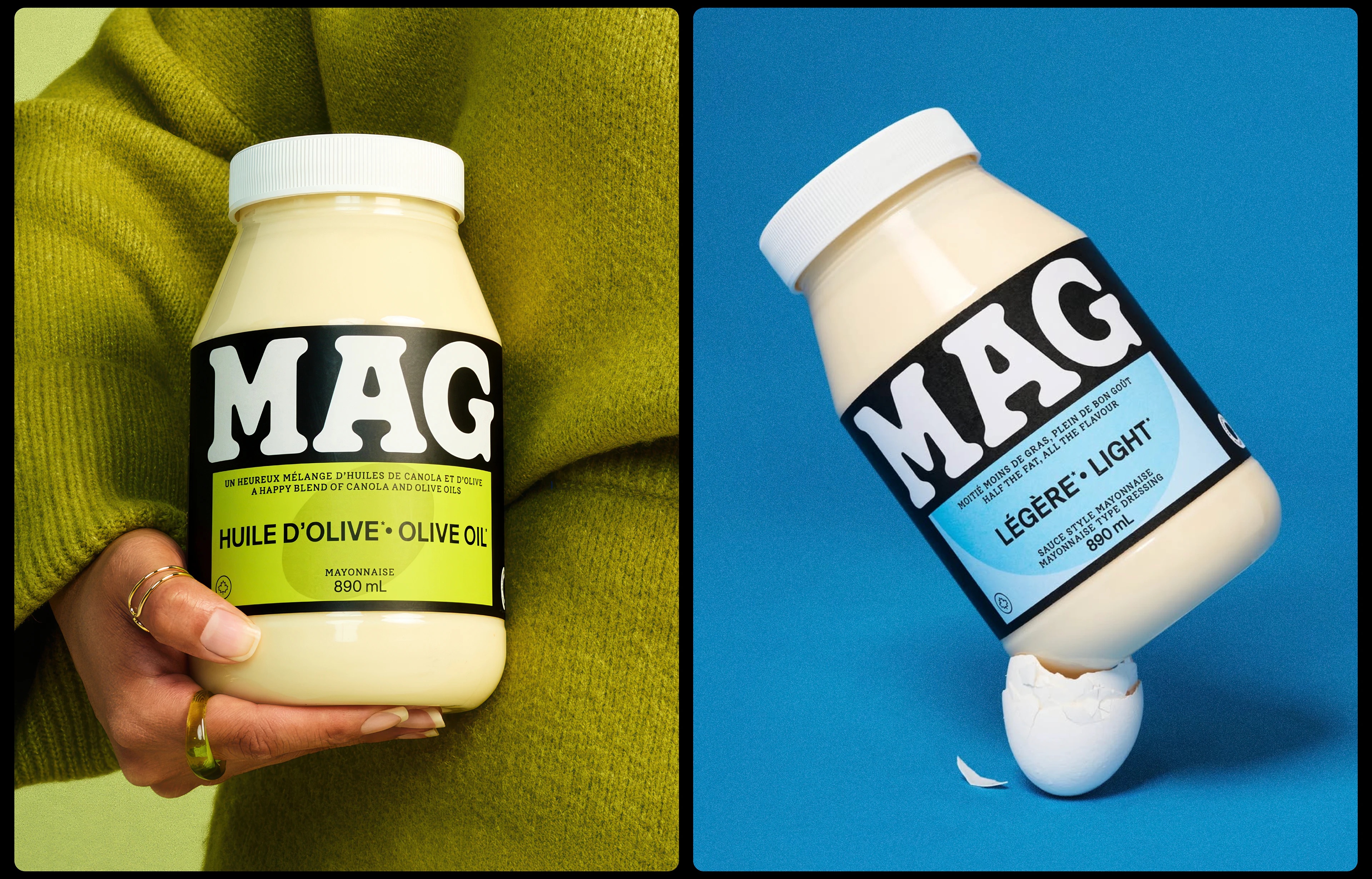 MAG branding packaging logo wordmark by LG2 