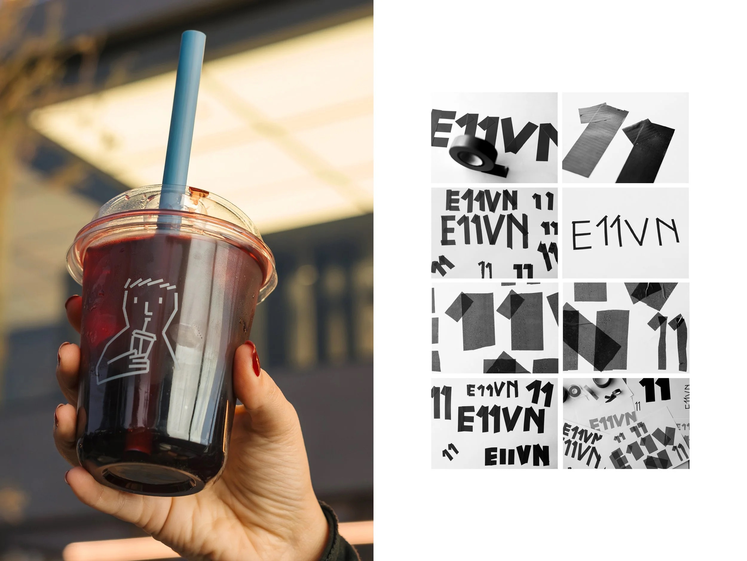 Makebardo E11vn branding identity design logo bpo review illustration lettering