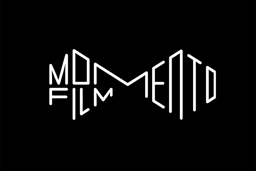Film production logo, logotype and typography by Swedish graphic design studio Bedow