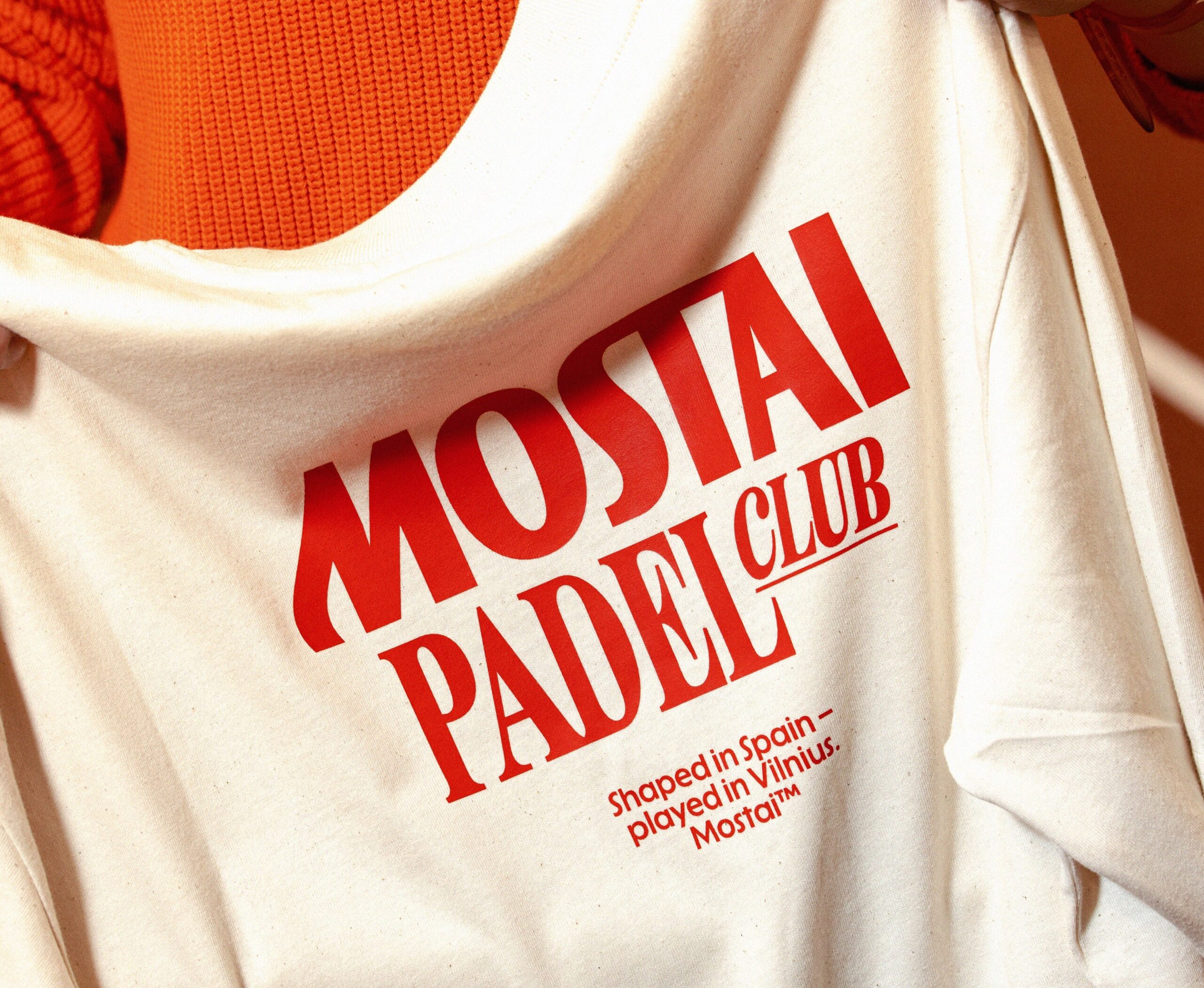 Mostai padel club logo brand identity wordmark Andstudio bpo review 