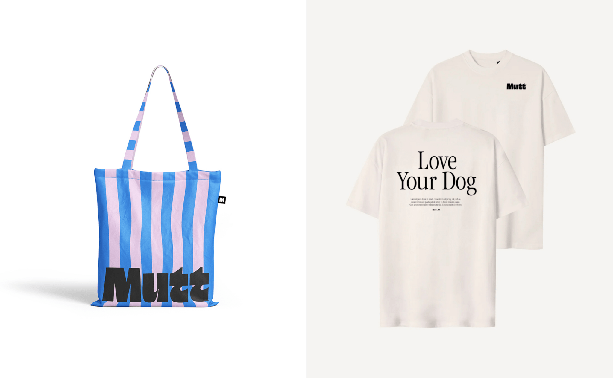 Mutt branding logo packaging typography by Brands & People