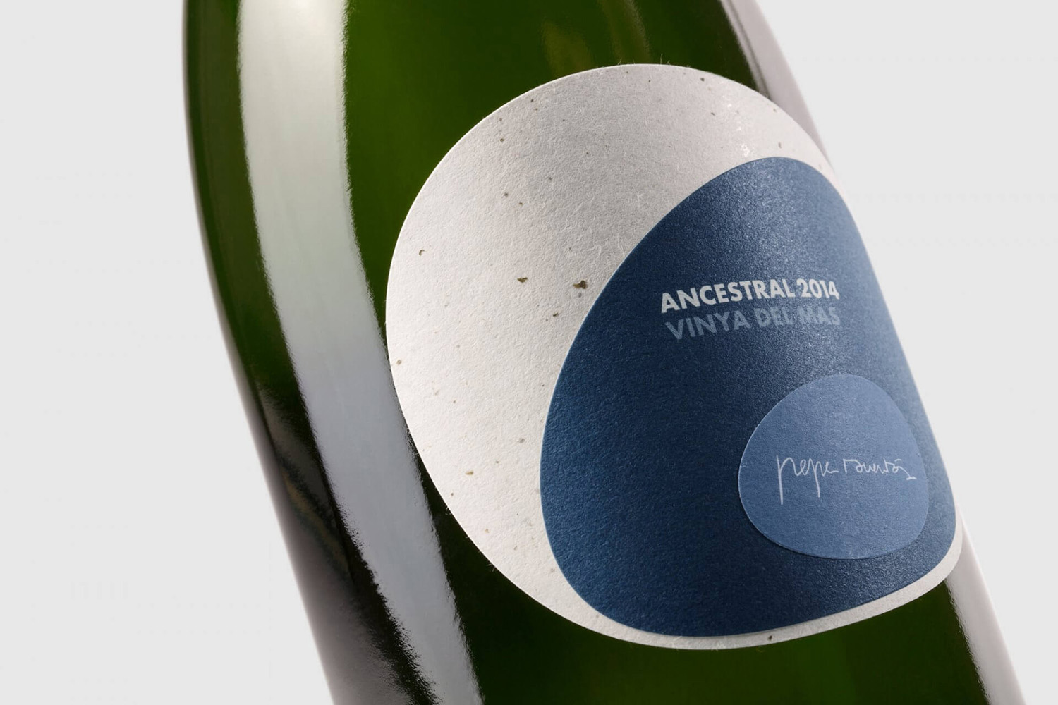 Packaging design by Mucho for natural wine range by Pepe Raventós