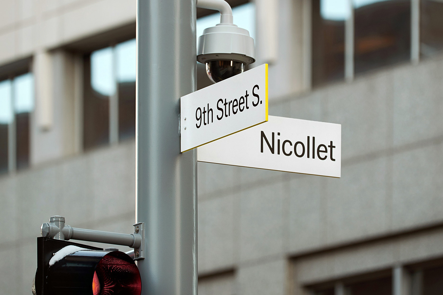 Sign Design & Way-finding – Nicollet by Pentagram, New York