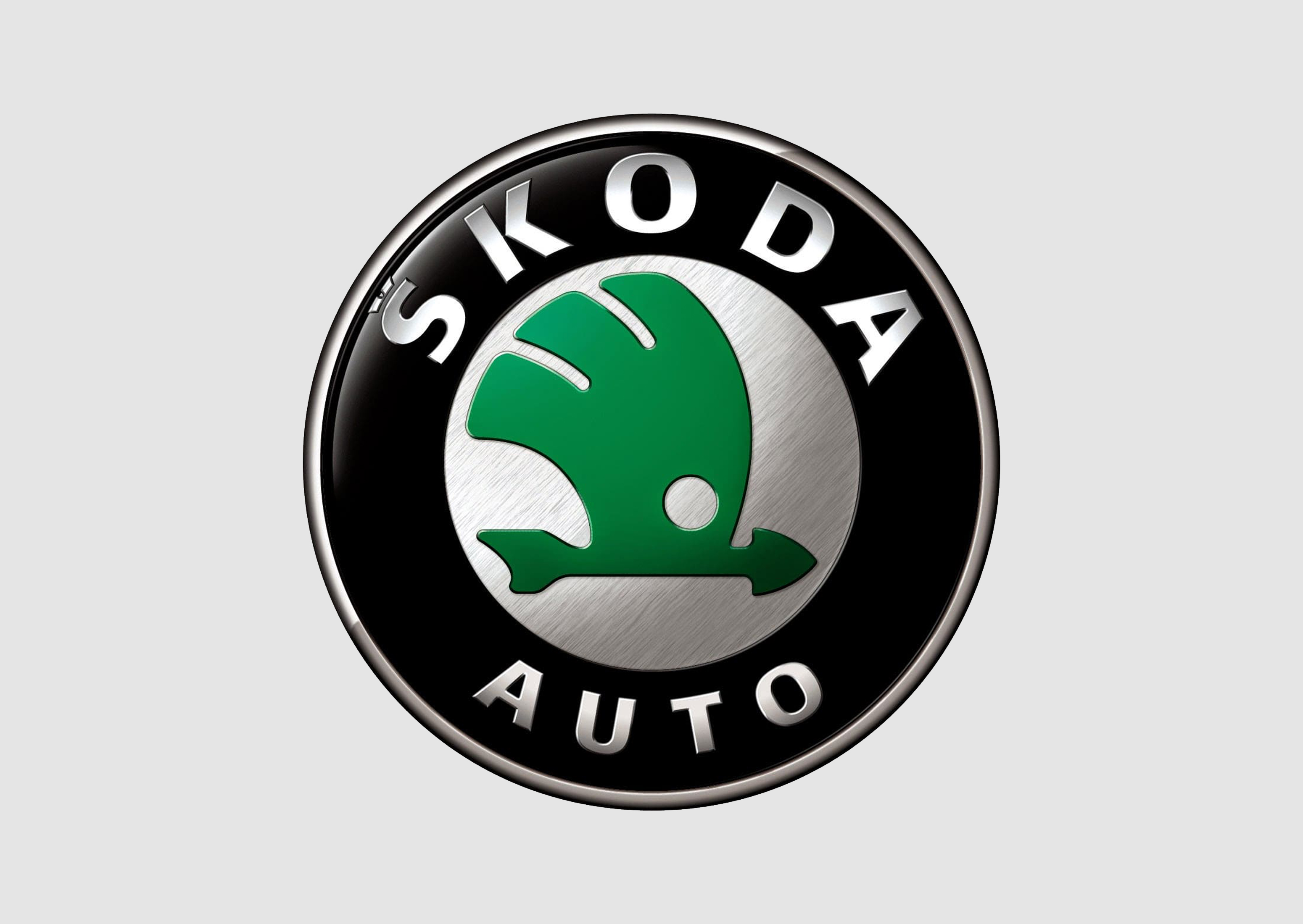 Old ŠKODA logo design 1999-2011