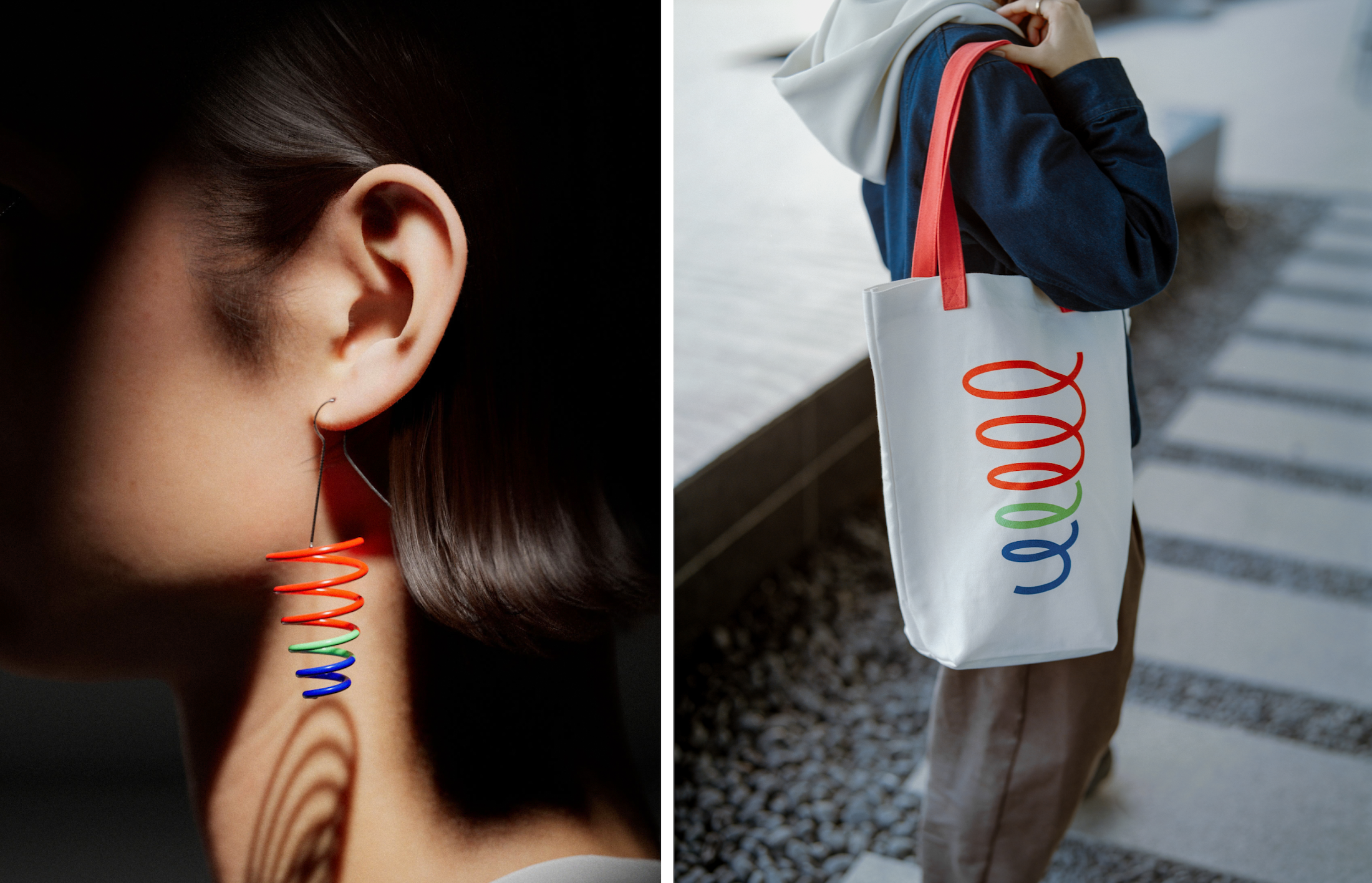 Pentagram The Museum of Narratives Takanawa brand identity design logo wordmark signage bpo review tote