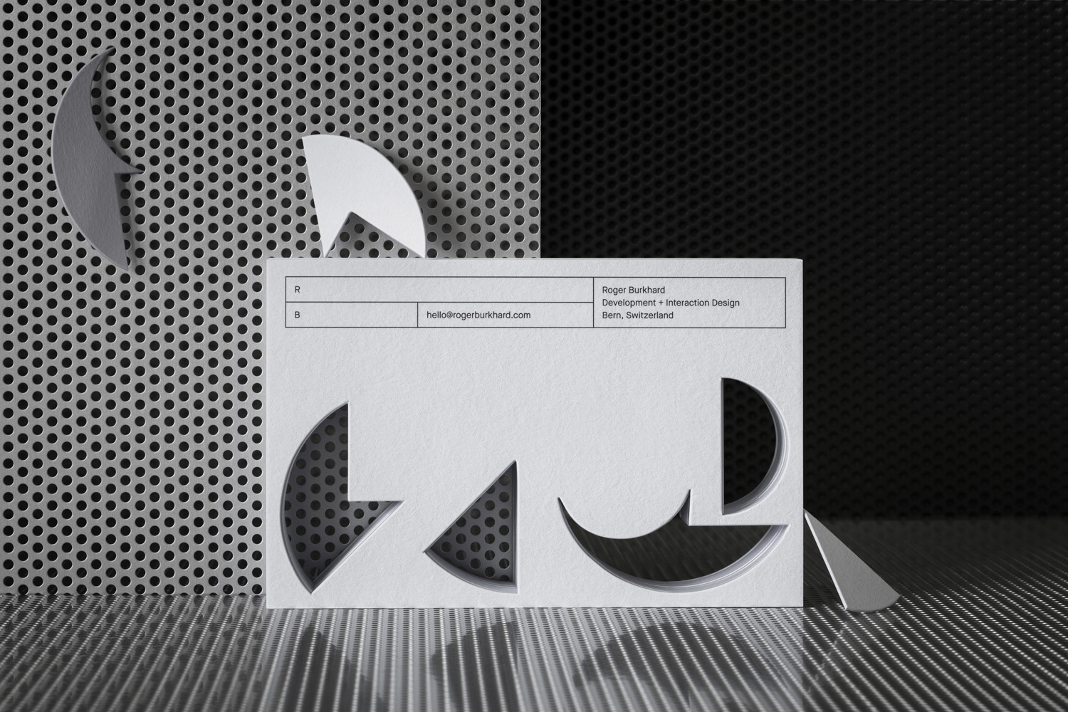 Die Cutting in Branding – Roger Burkhard by Lundgren+Lindqvist, Sweden