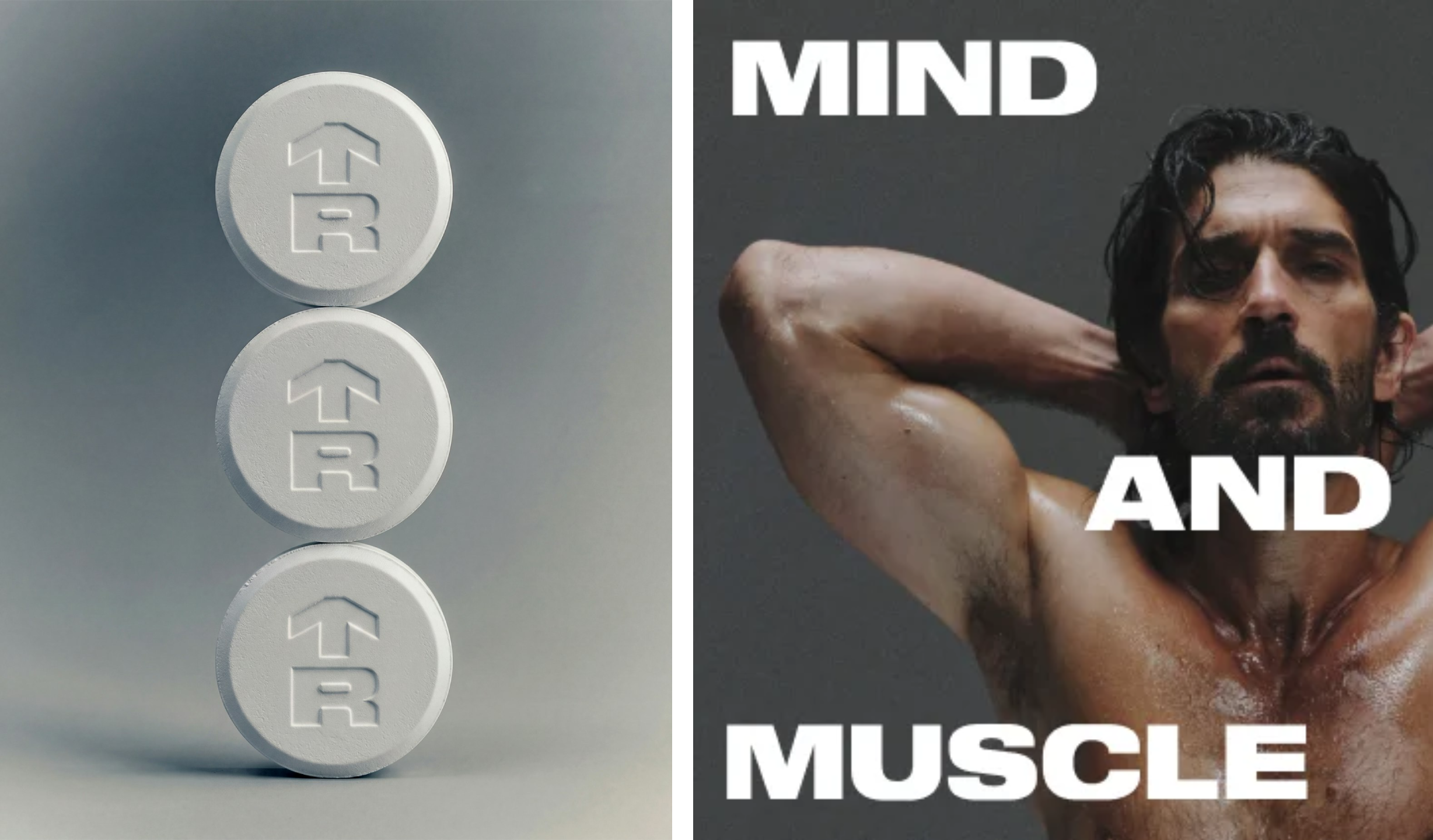 Rugiet Pentagram identity branding design bpo review mind and muscle