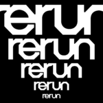 Studio Gruhl’s Global Hypercolour-esque brand identity for Rerun looks to “see what robots see”