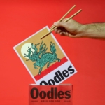 Studio South merges rigour and ridiculousness in the best way possible in its superb identity for noodle joint Oodles