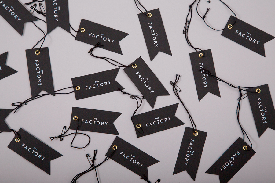Swing Tag Design – The Factory by Ghost, United States