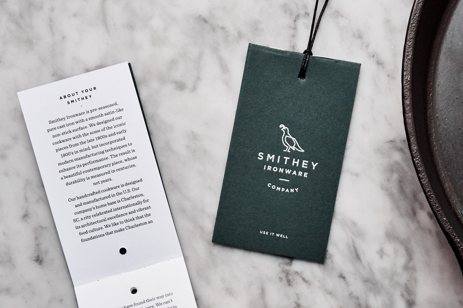 Hang Tag Design – Smithey Ironware Co. by Stitch, United States