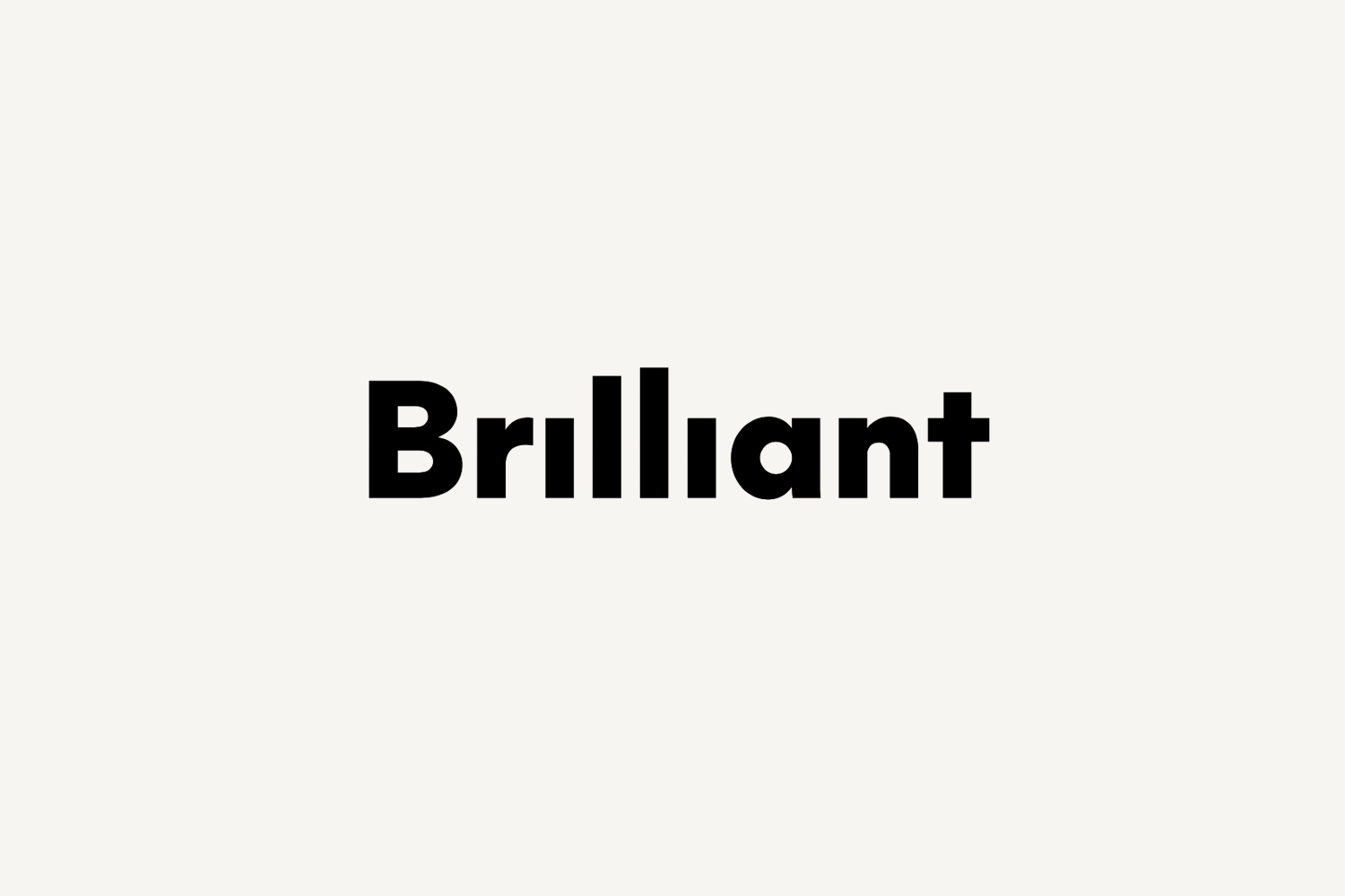 The Best Logo Designs of 2018 – Brilliant by The Studio, Sweden