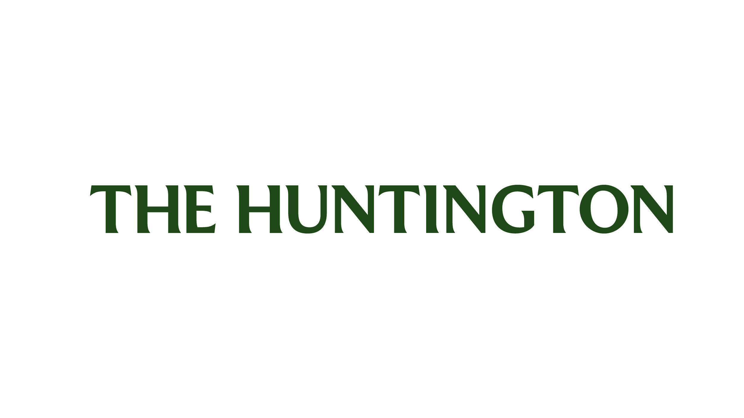 The Huntington Base Design brand identity logo wordmark typography bpo review black white logo