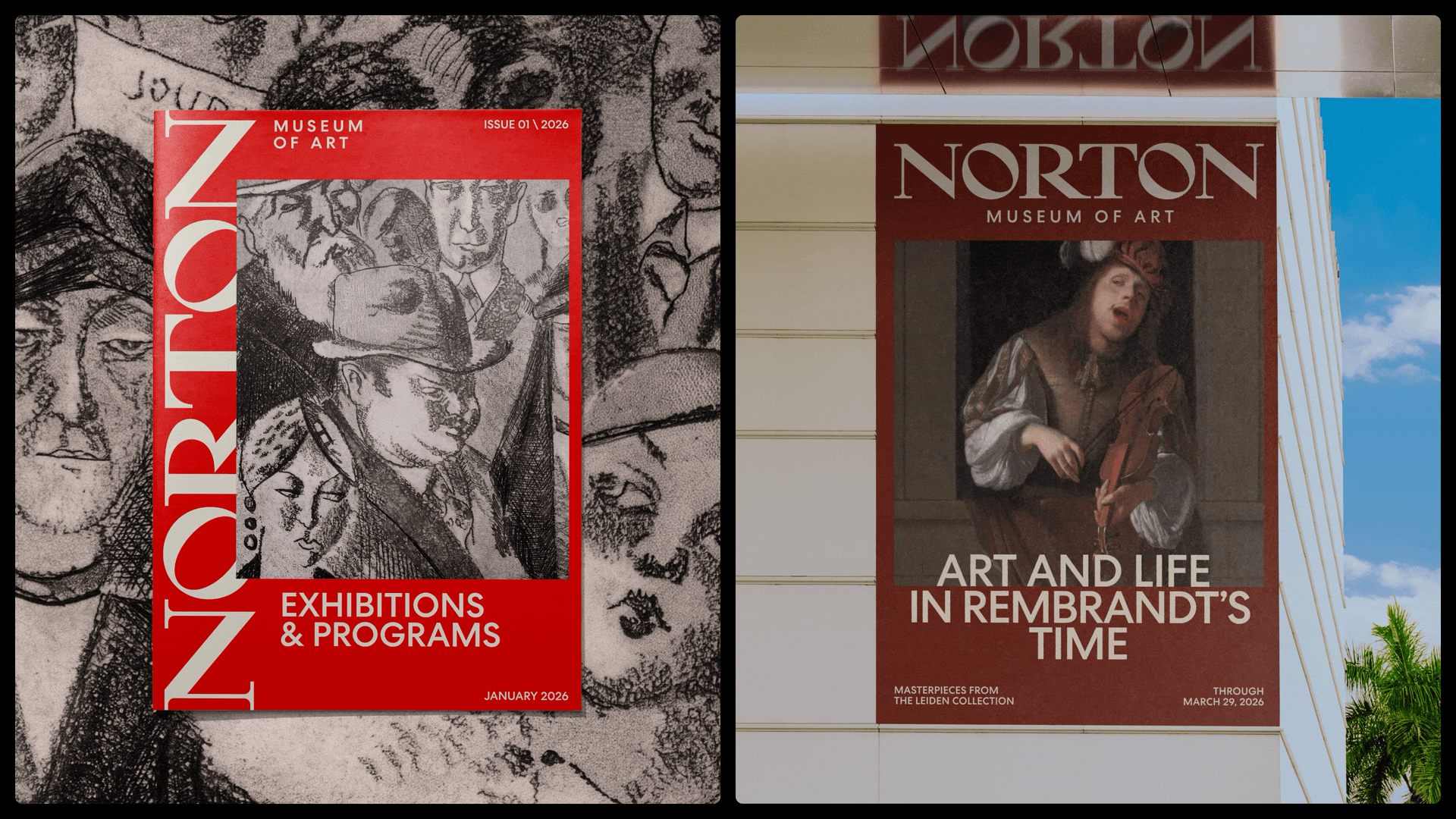 TheNortonMuseum Koto brand identity wordmark logo design bpo review posters