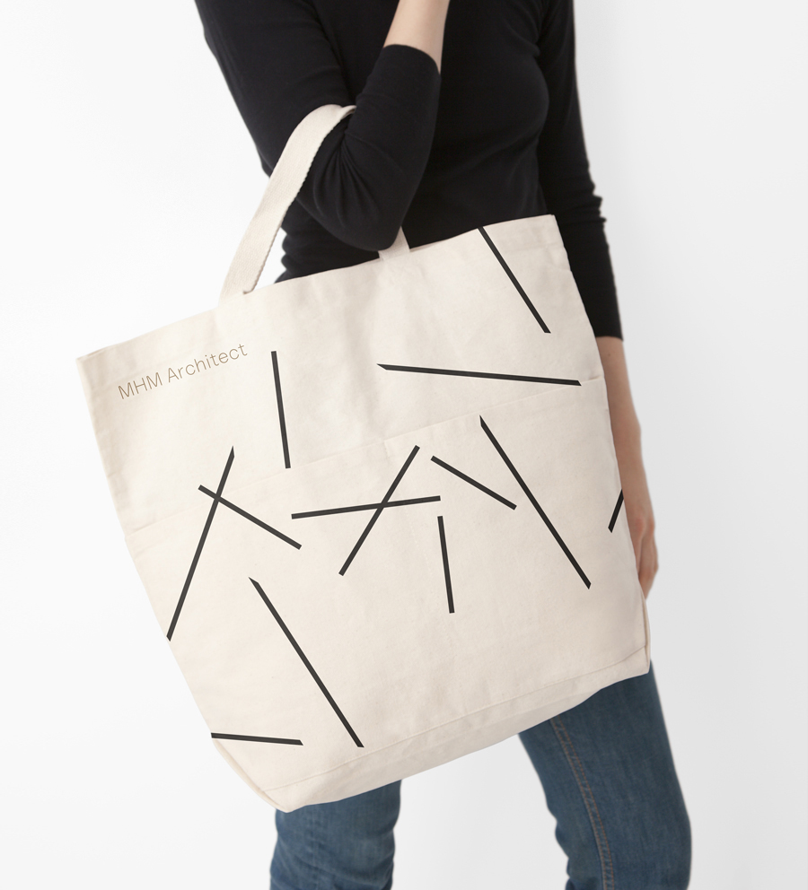 Tote Bag Design – MHM Architects by 26 Lettres, Canada