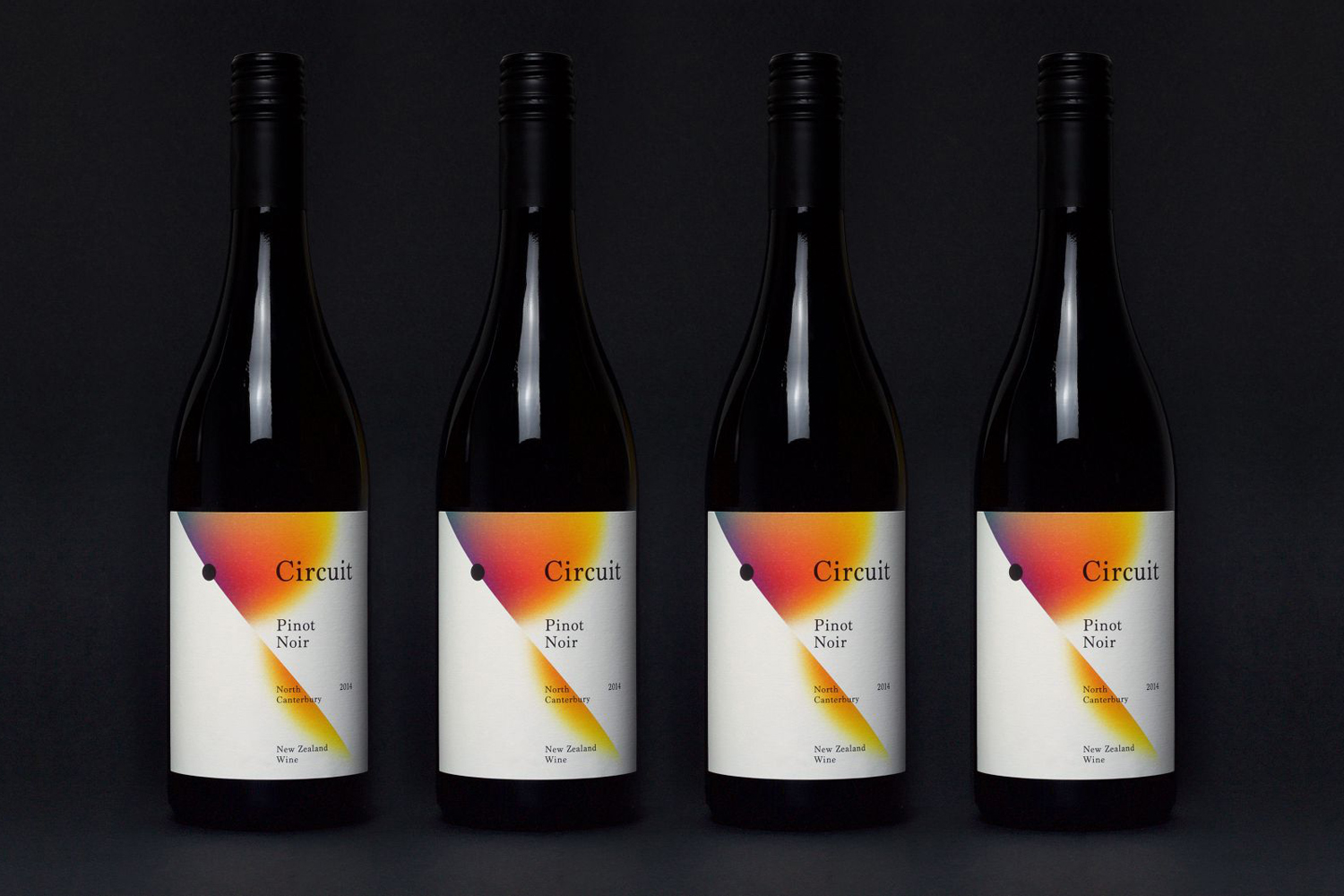 Wine Label Design – Black Estate — Circuit by Toko, Australia