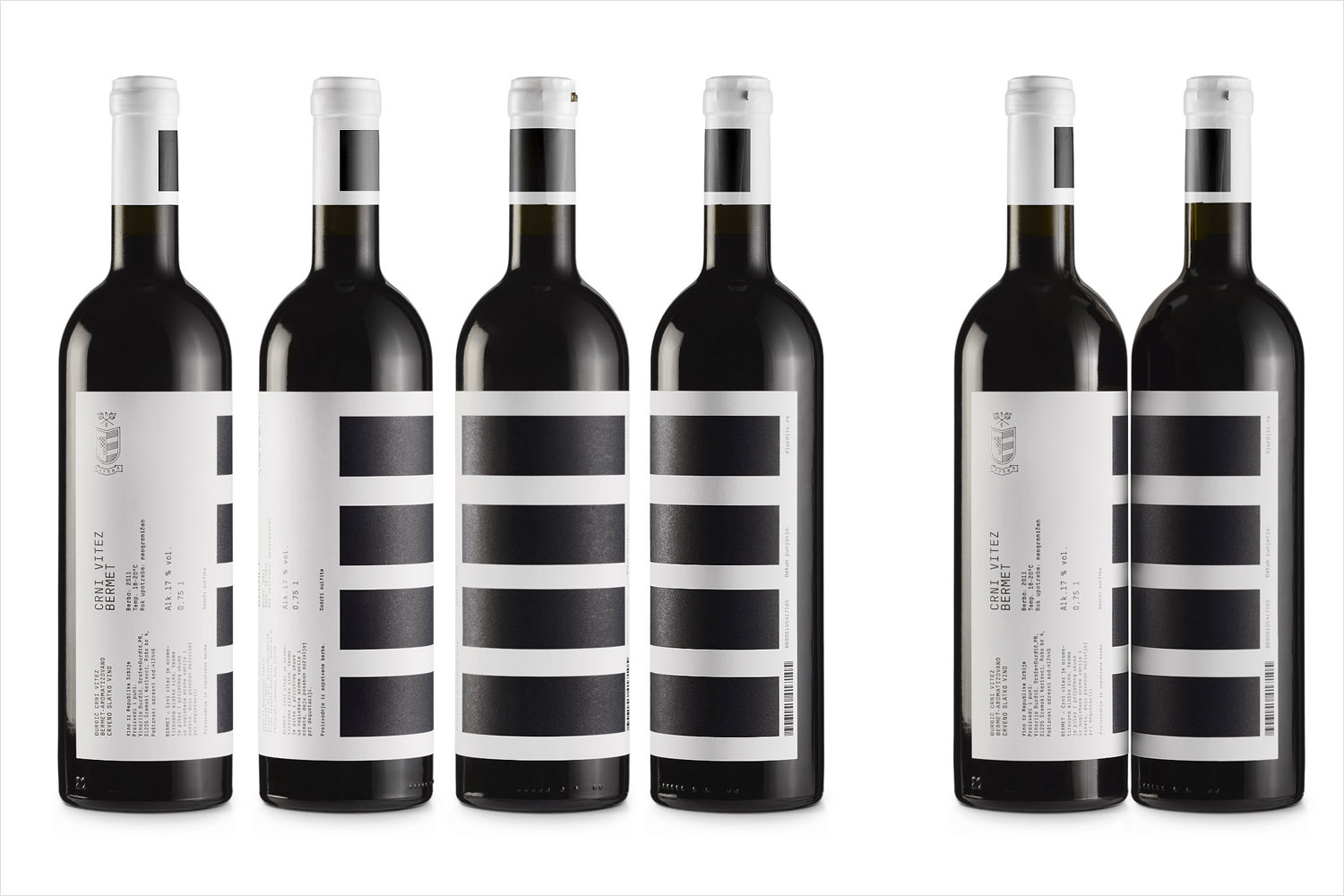 Wine Label Design – Djurdjic Winery by Peter Gregson, Serbia