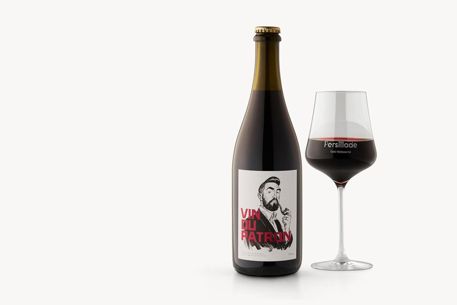 Wine Label Design – Persillade Cafe by Clear Design, Australia