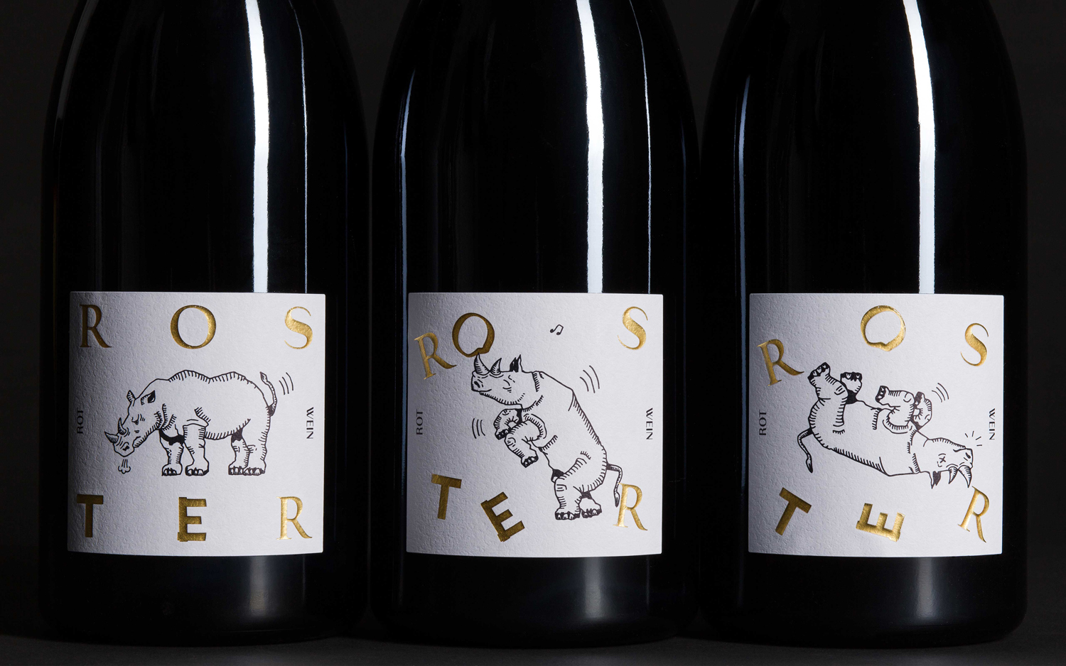 Wine Label Design – Roster by Bond, Finland