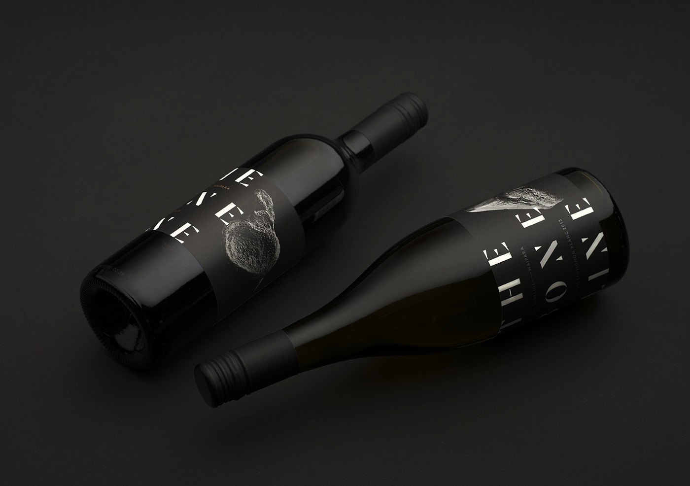 Wine Label Design – The Bone Line by Inhouse, New Zealand