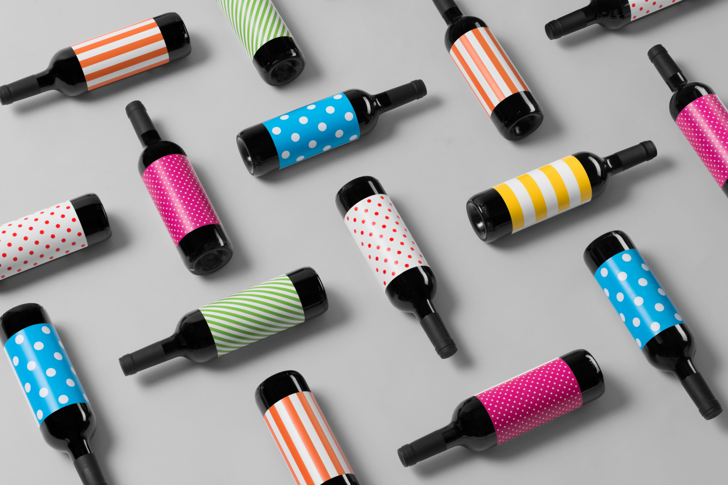 Wine Label Design – Vi Novell 2016 by Atipus, Spain