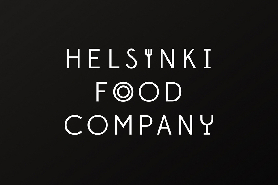 Creative Logotype Gallery & Inspiration: Helsinki Food Company by Werklig, Finland
