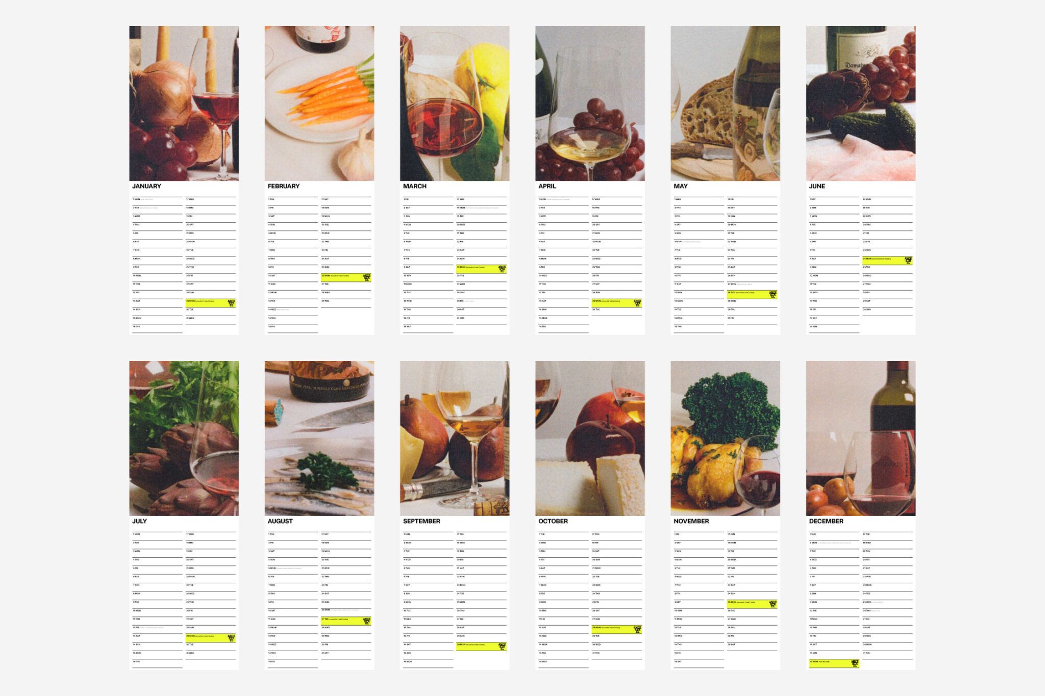 all purpose ancestrel wine brand identity design logo bpo review calendar