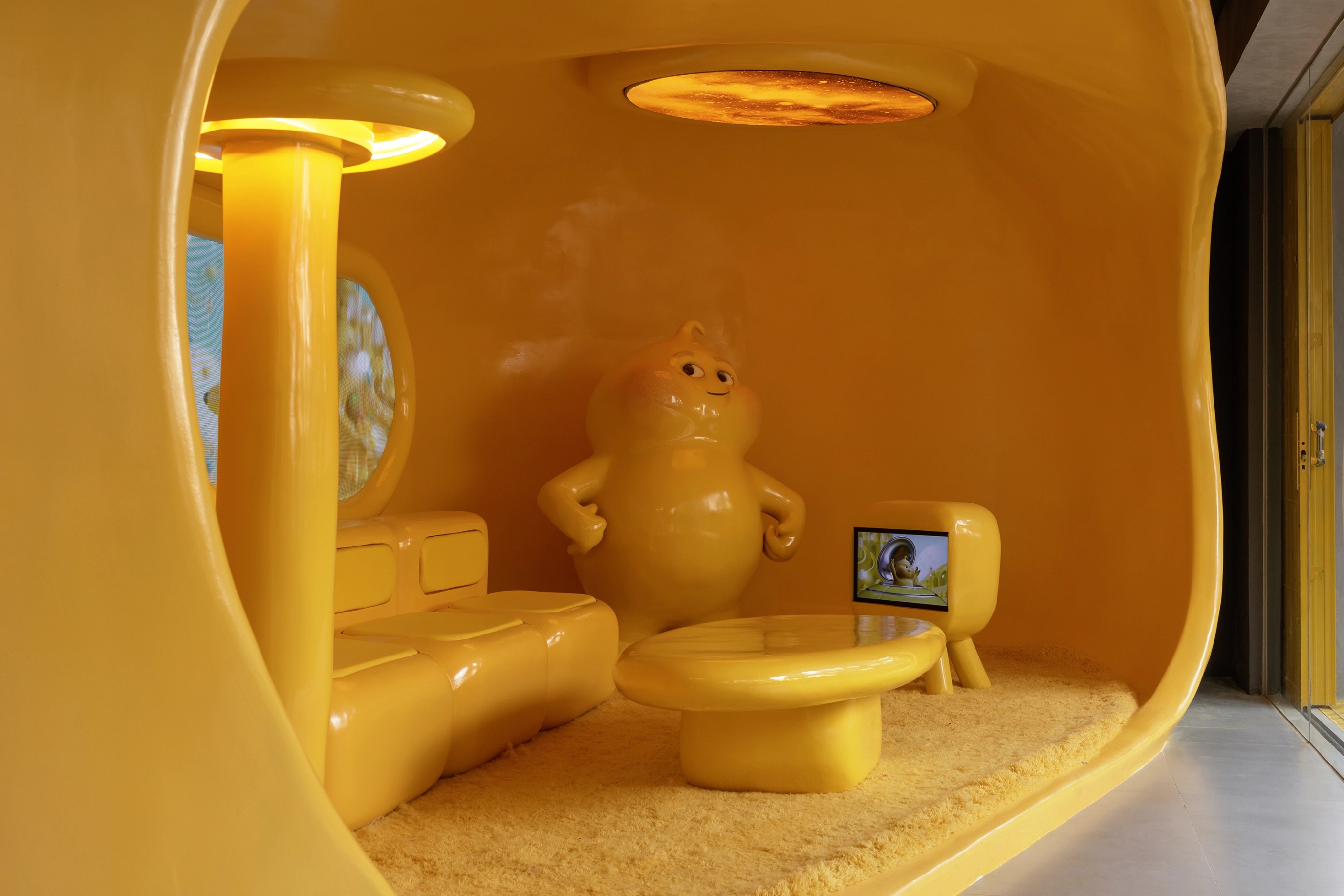 Butter Baby branding wordmark mascot design by Universal Favourite