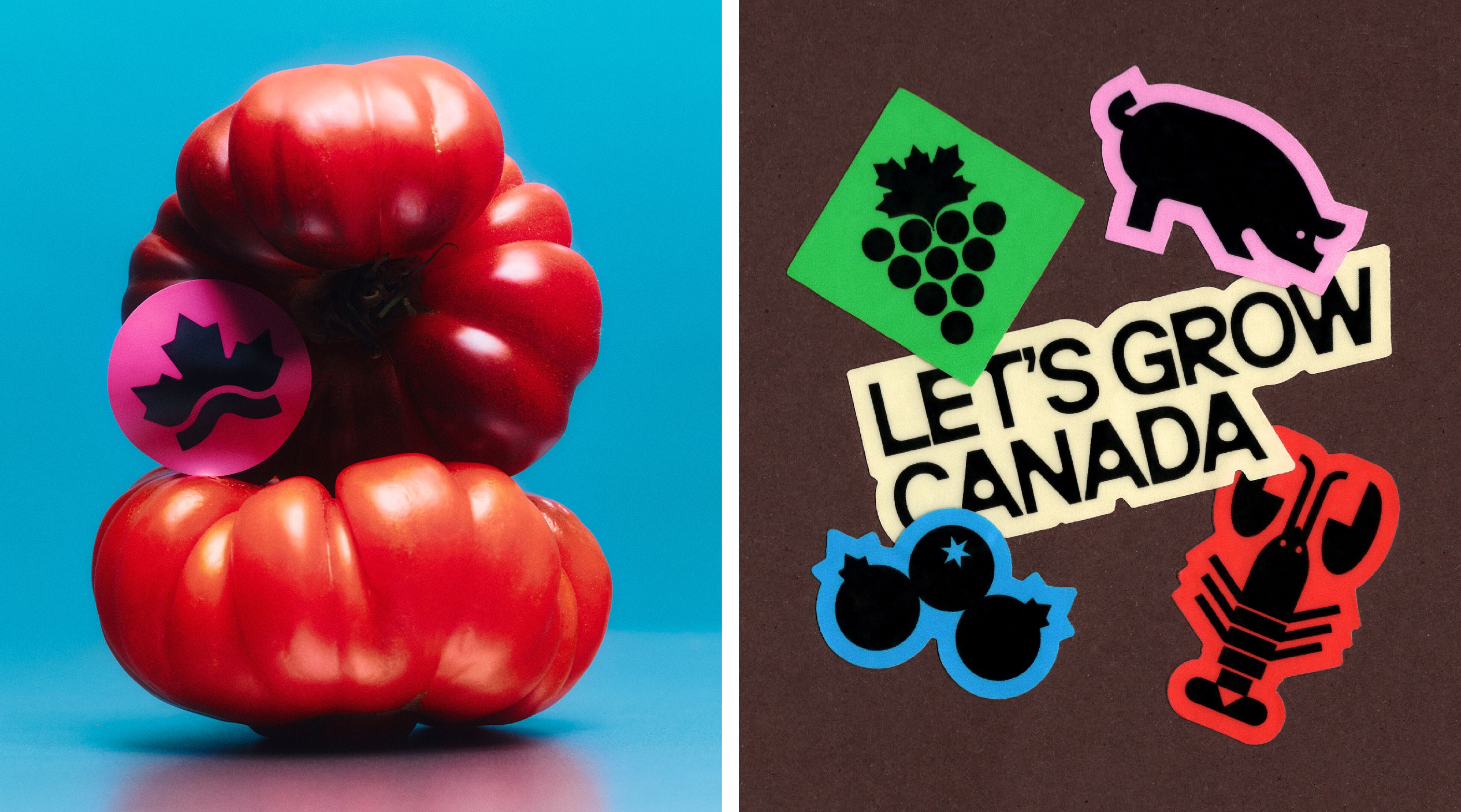 caserne lets grow canada branding identity design logo bpo review art direction