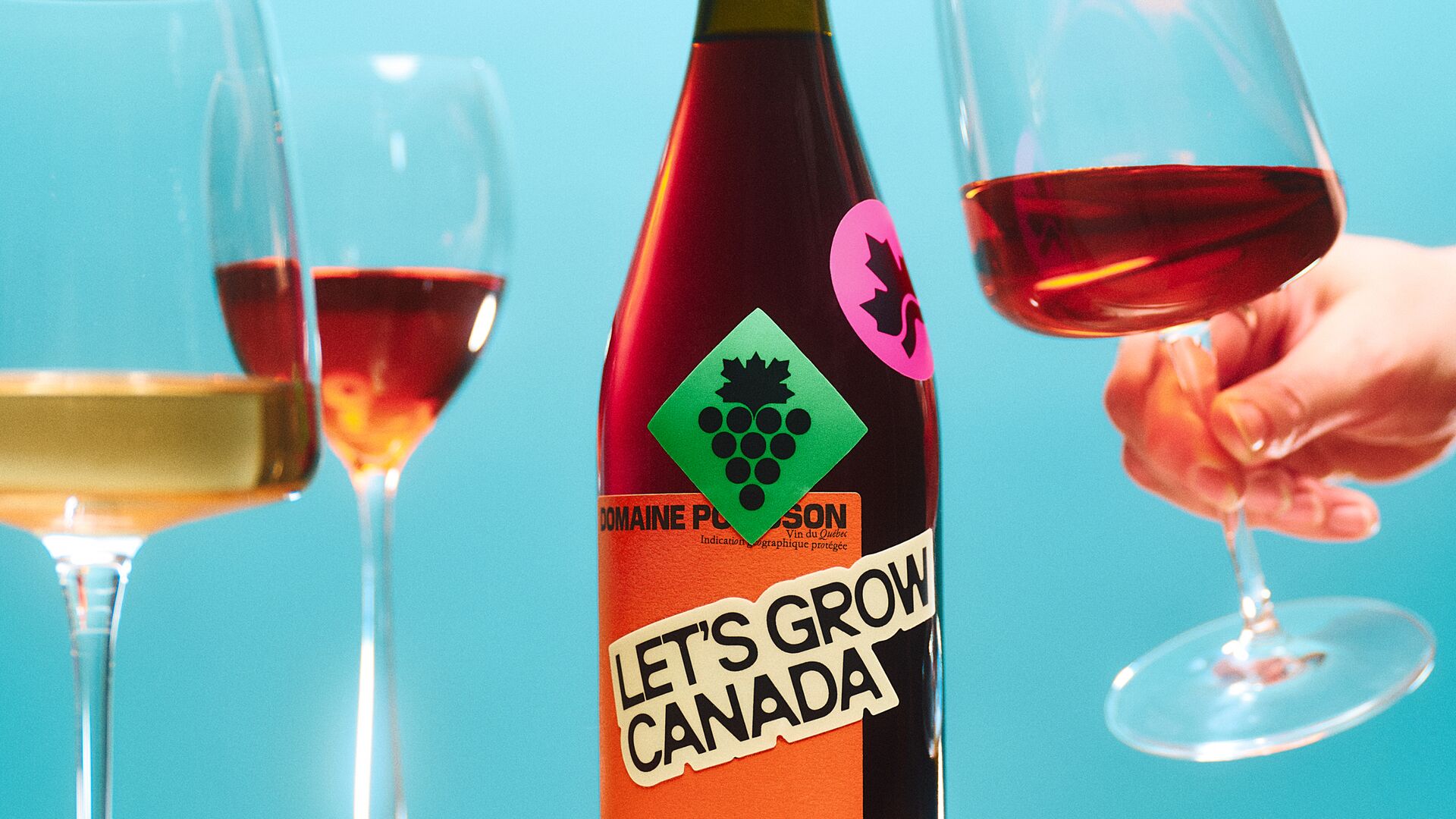 caserne lets grow canada branding identity design logo bpo review stickers