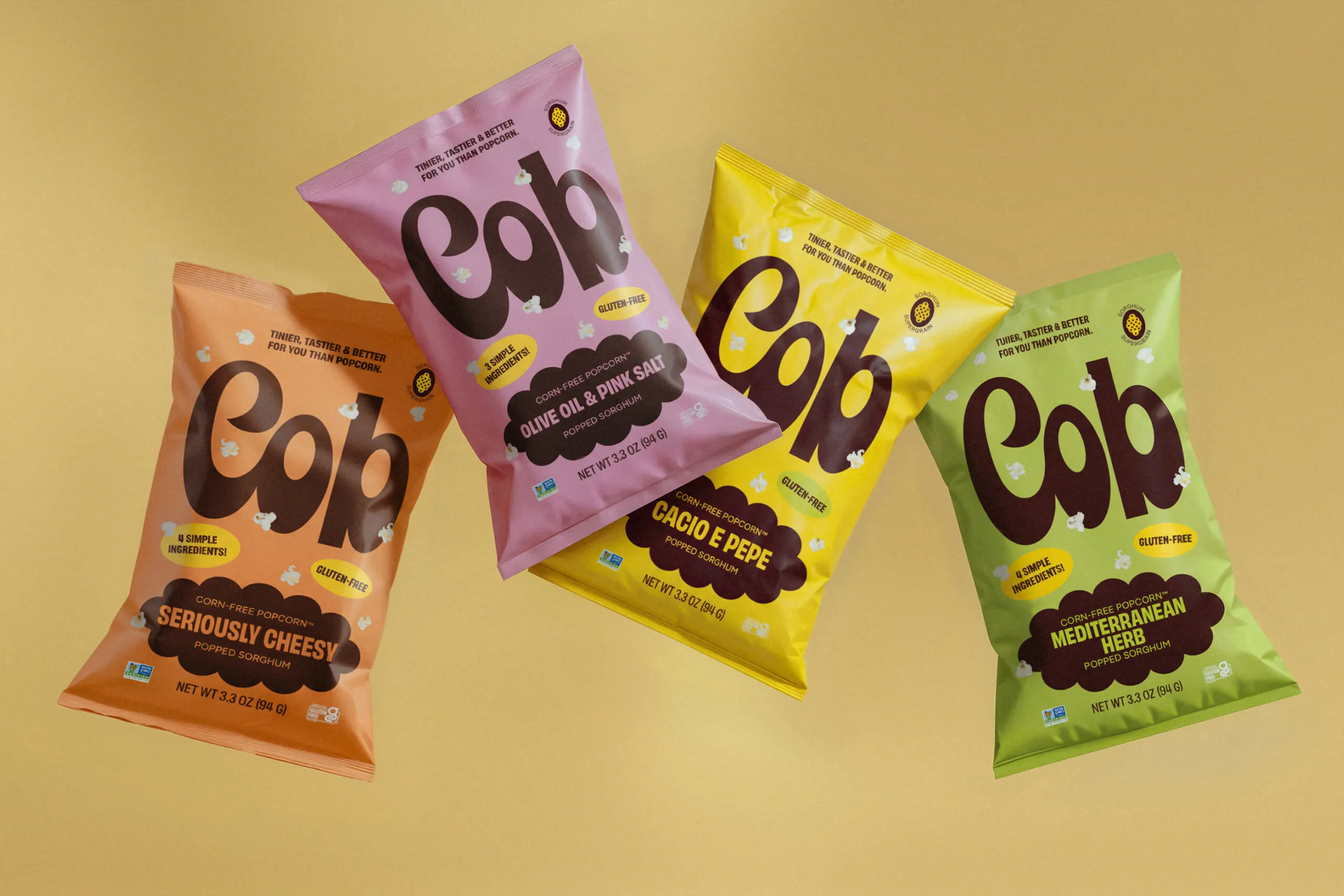 Cob branding, packaging, typography and logo by Saint Urbain