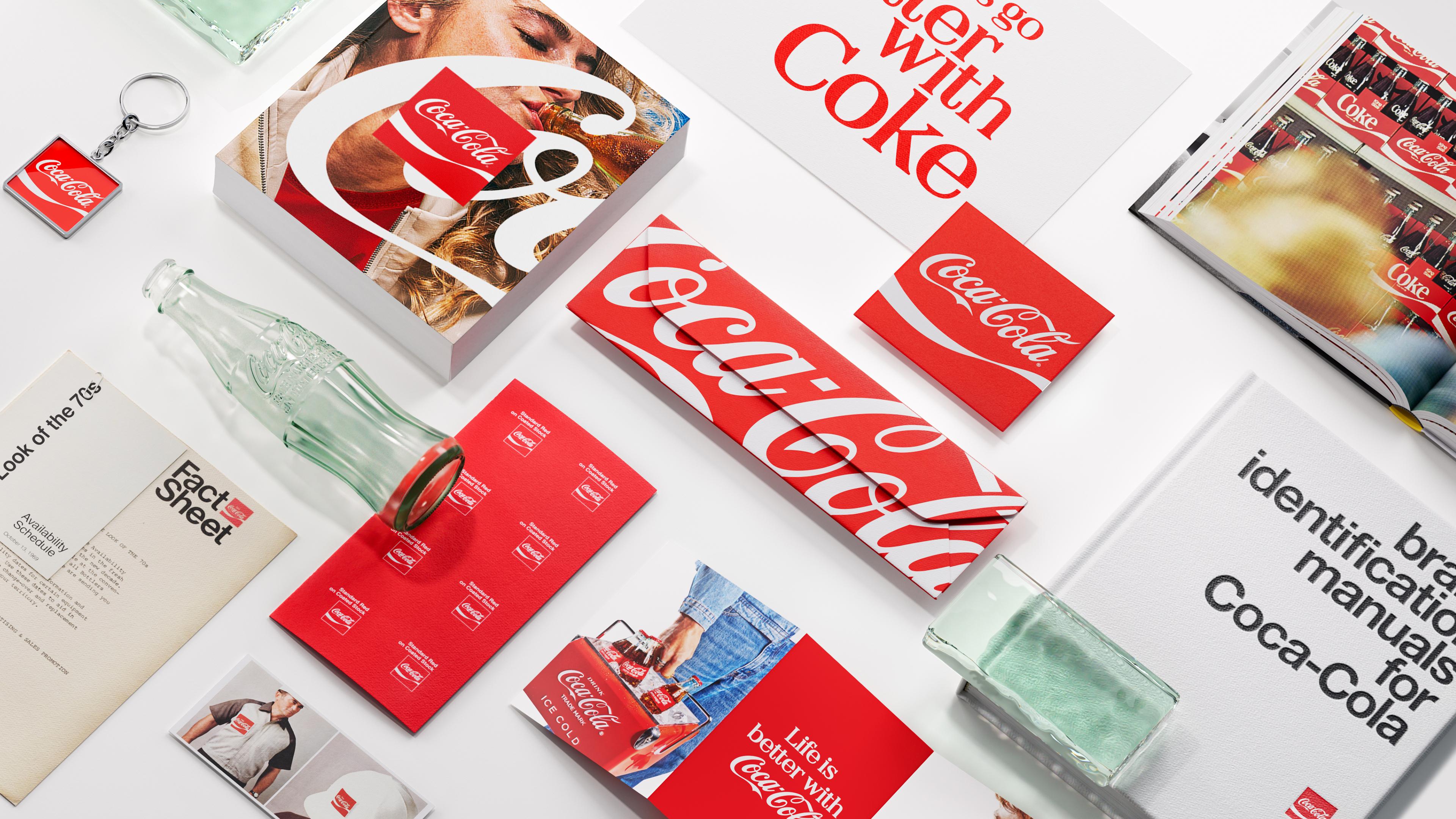 coca cola jkr rebrand logo identity design packaging bpo review print