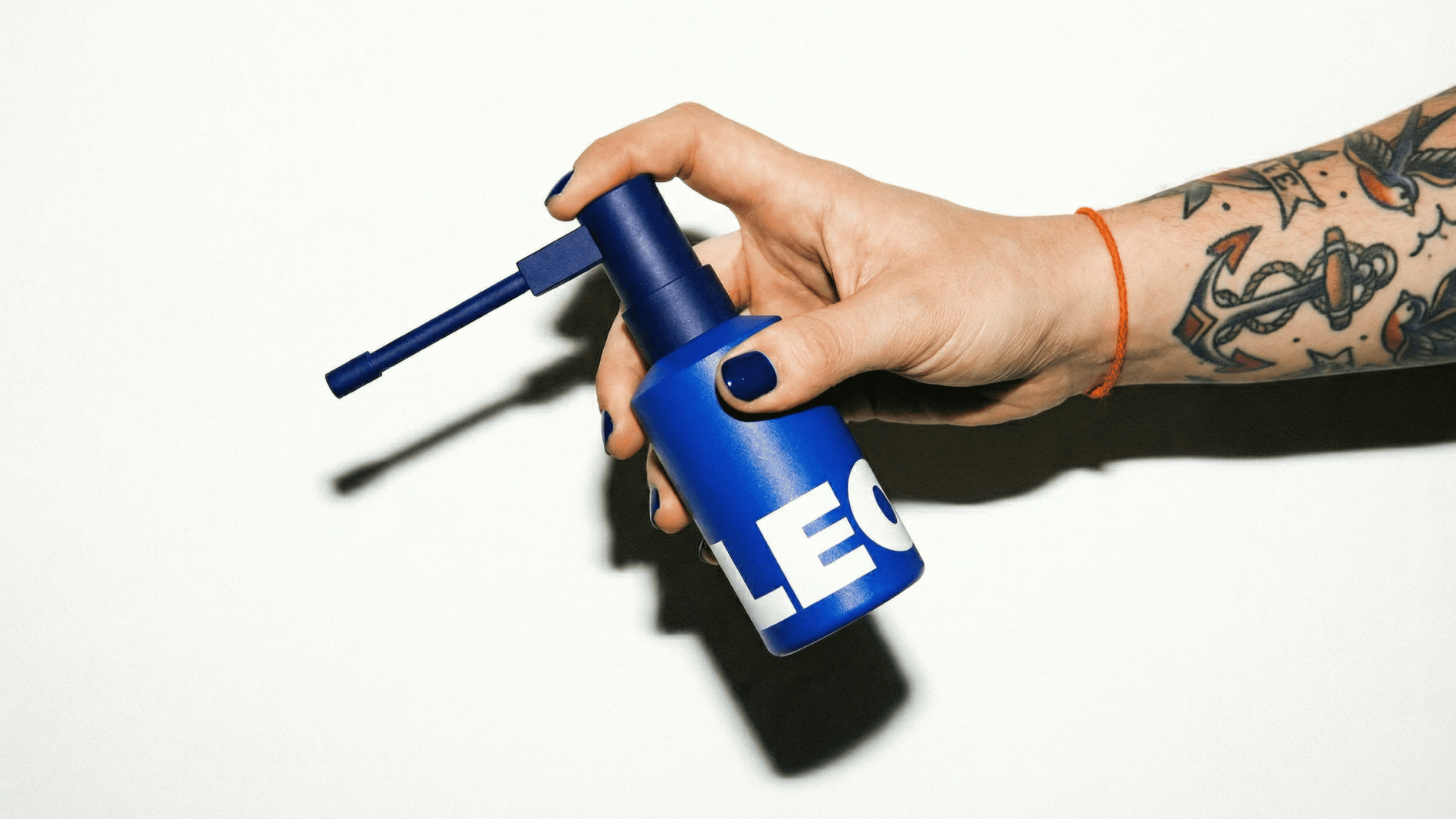 creative spark leo hair logo brand identity design bpo review bottle