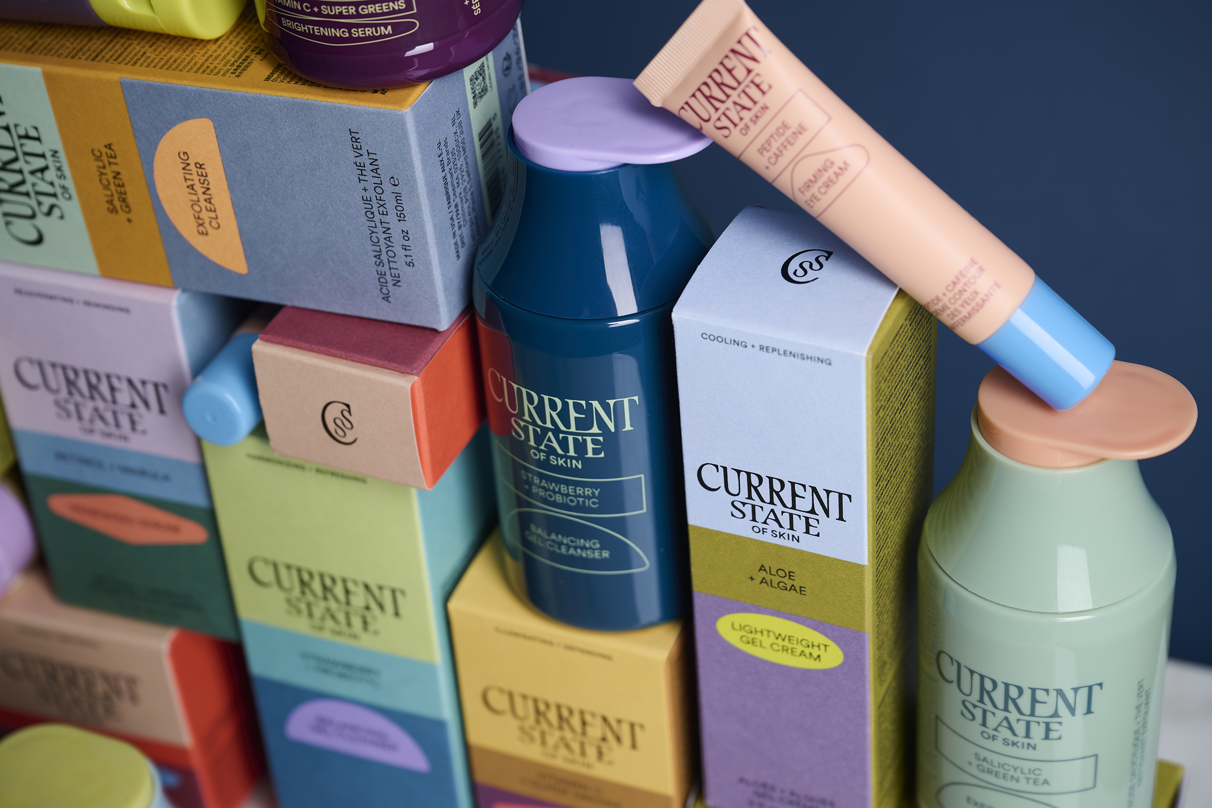 Current State logo, wordmark, brand design, packaging and website by Werner Design Werks