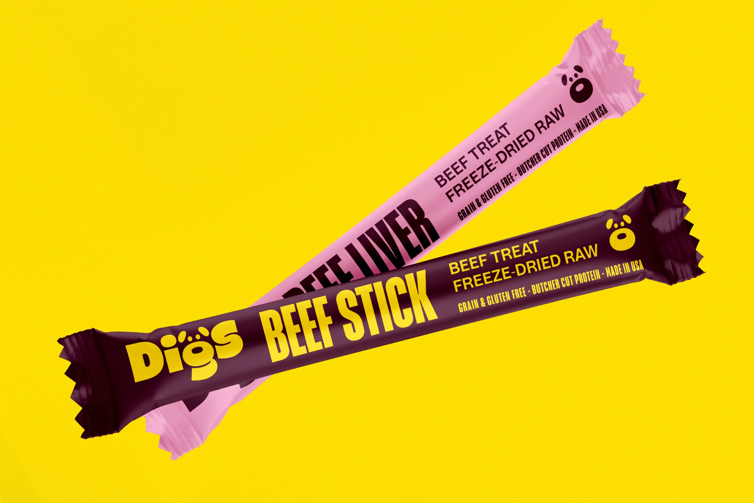 digs saint urbain brand design identity wordmark typography logo packaging dog food.2