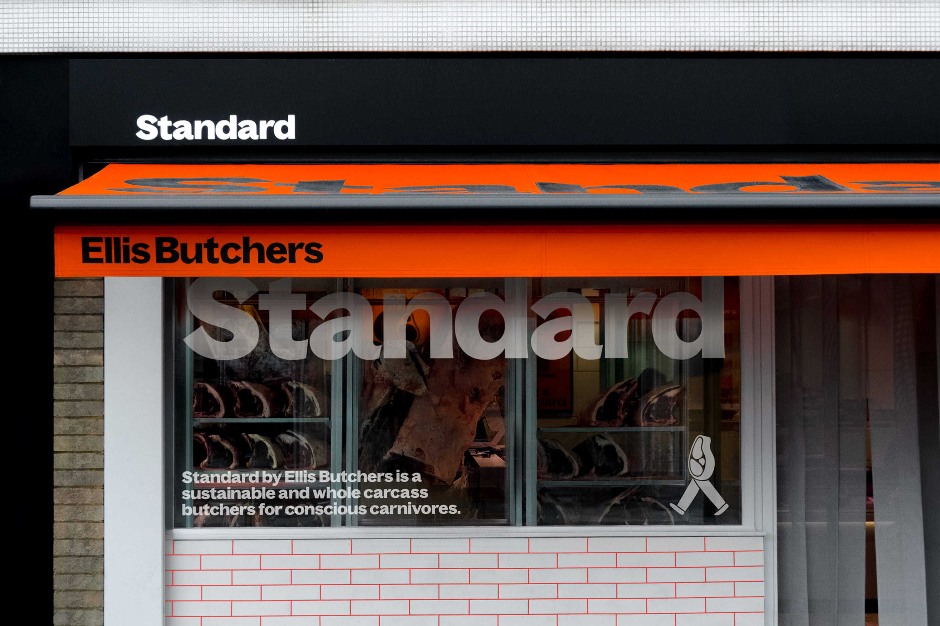 ellis butchers studio blackburn branding identity design bpo review illustration