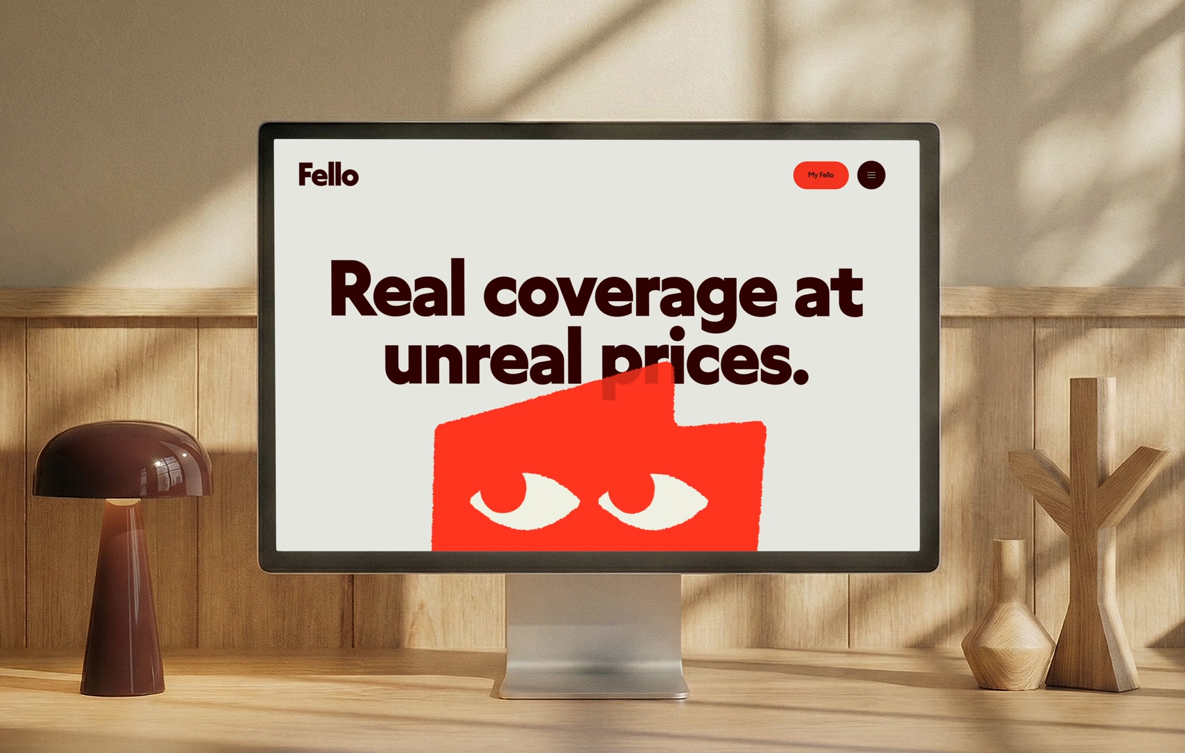 fello bold scandinavia logo mascot identity brand design wordmark typography bpo review desktop